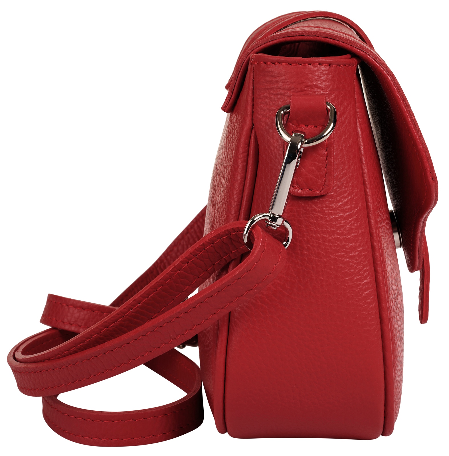 Cluty Umhängetasche echt Leder, Made in Italy