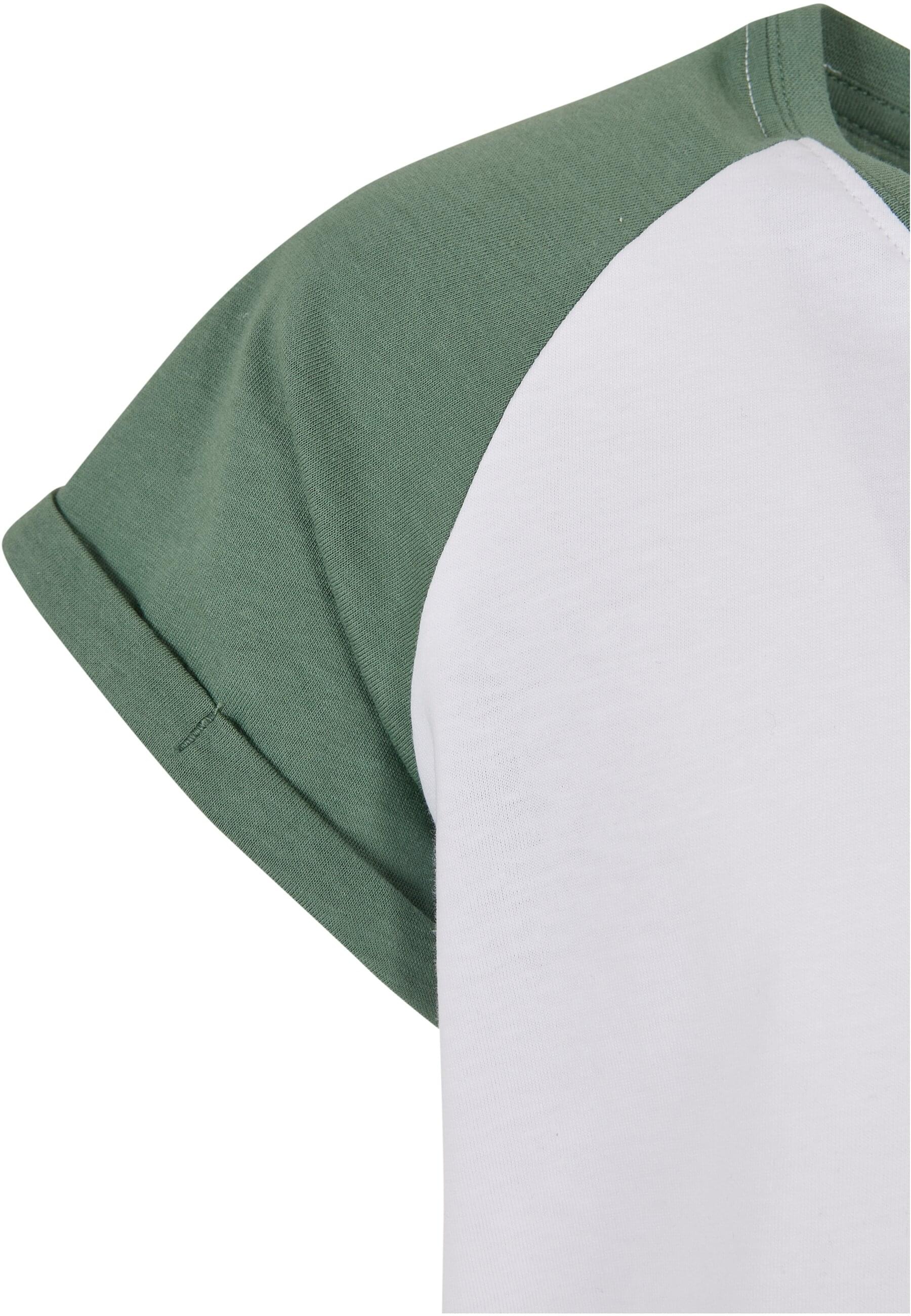 URBAN CLASSICS T-Shirt »Urban Classics Damen Girls Contrast Raglan Tee 2-Pack«, (1 tlg.)