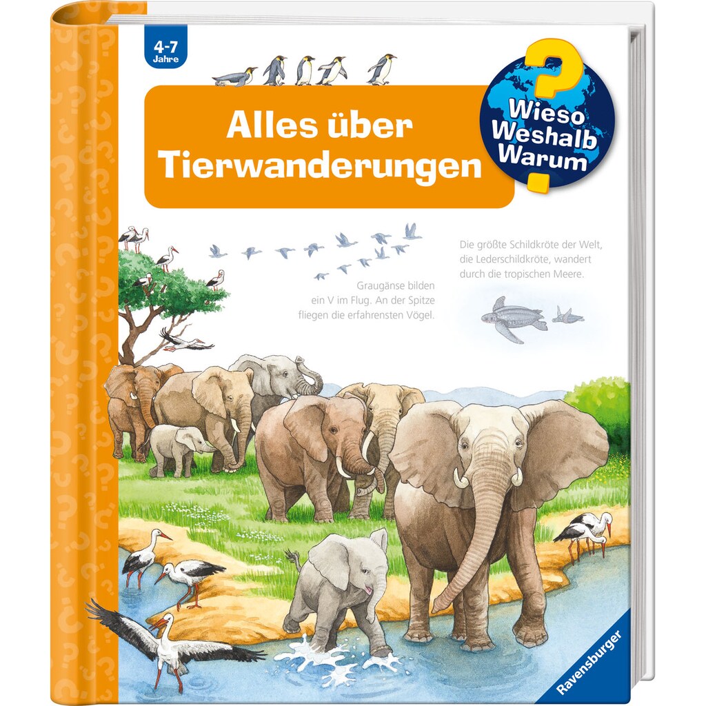 Ravensburger Buch »Wieso? Weshalb? Warum?, Band 37: Alles über Tierwanderungen«