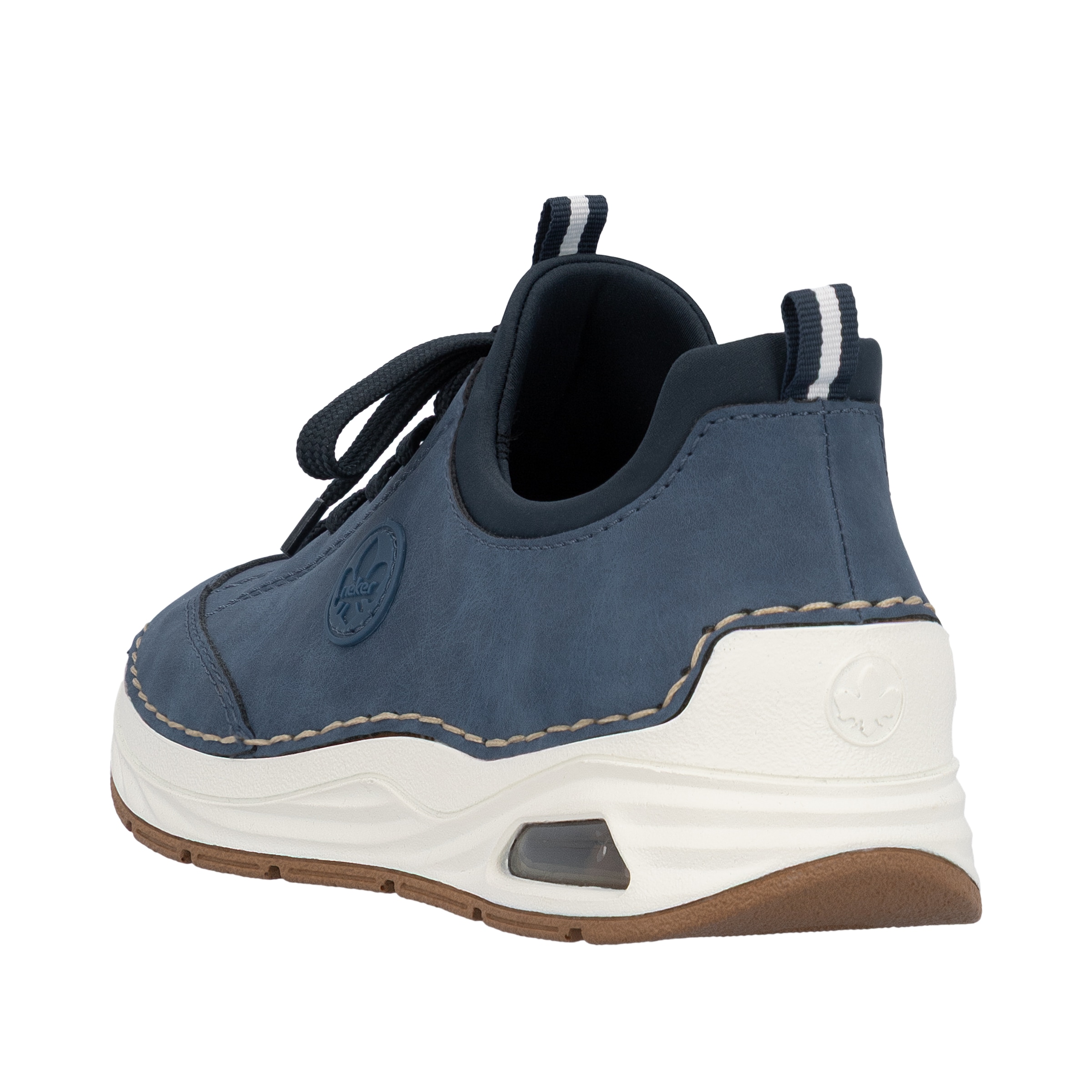 Rieker Slip-On Sneaker  Schlupfschuh, Freizeitsneaker, Halbschuh mit elastischem Einstieg