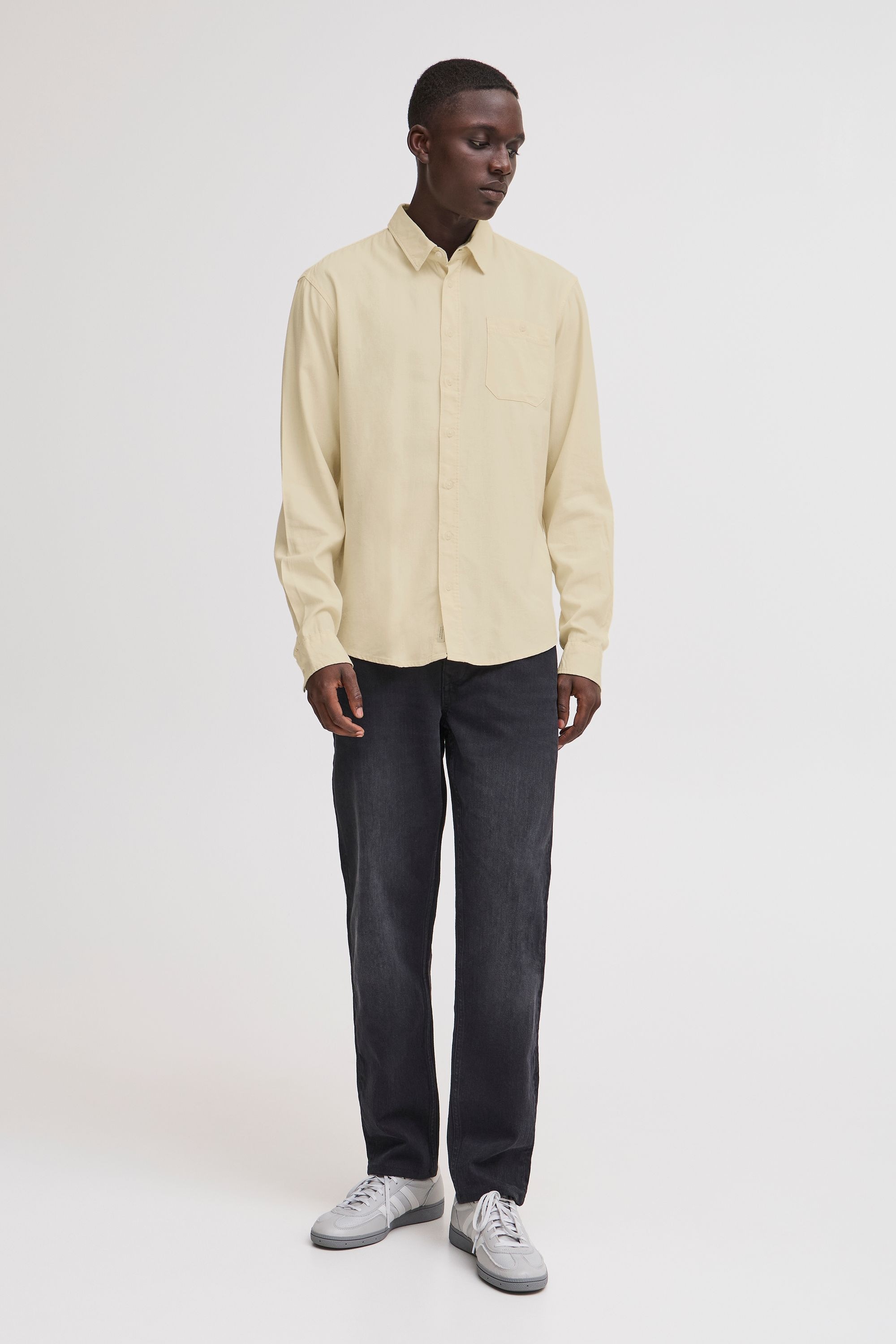 Thumbnail - Blend Langarmhemd "BHBOBBY Shirt" Lässiges Langarmhemd mit Brusttasche