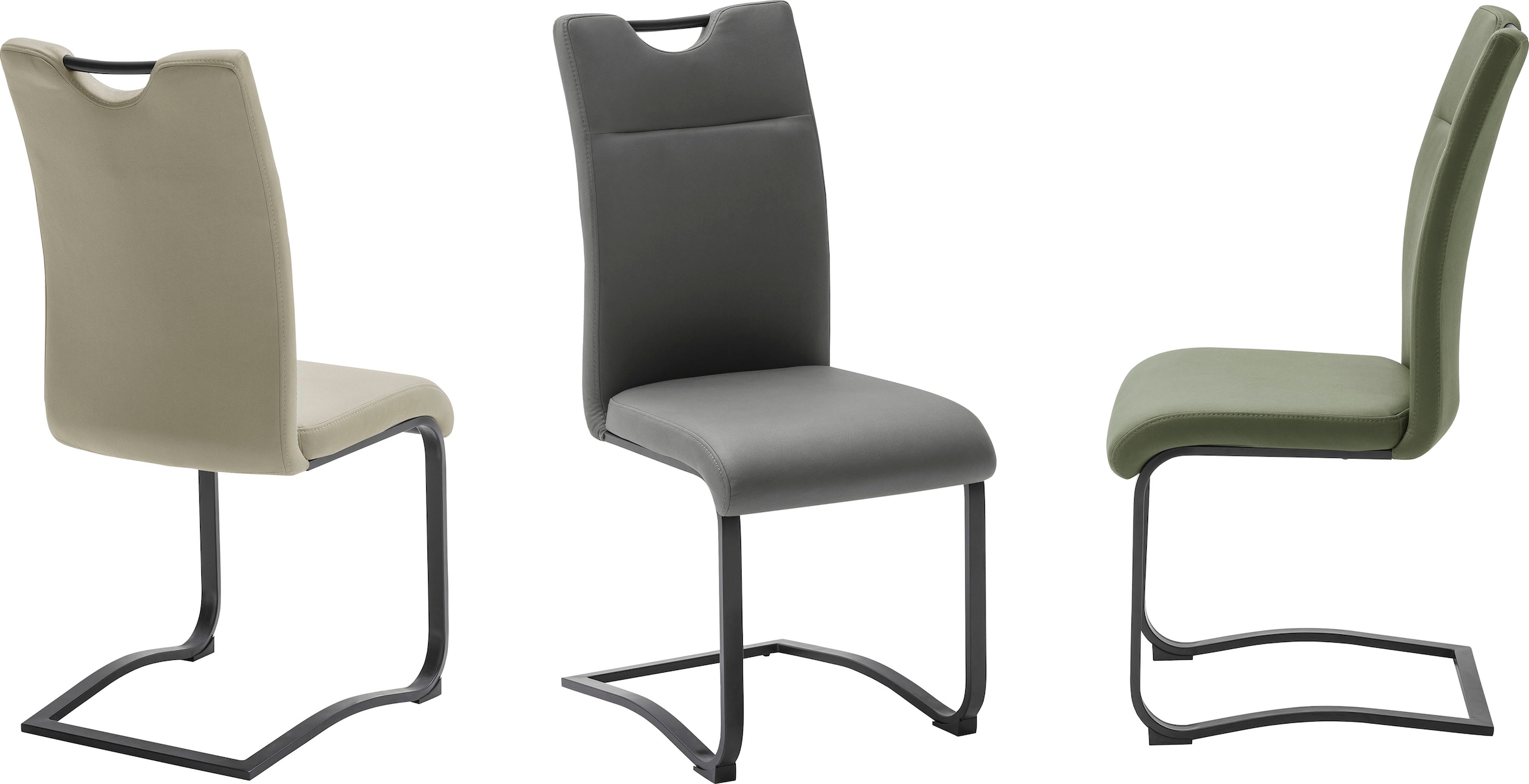 MCA furniture Esszimmerstuhl »Zapara«, Mikrofaserbezug, BAUR bis 120 | belastbar kg mit Griffloch kaufen