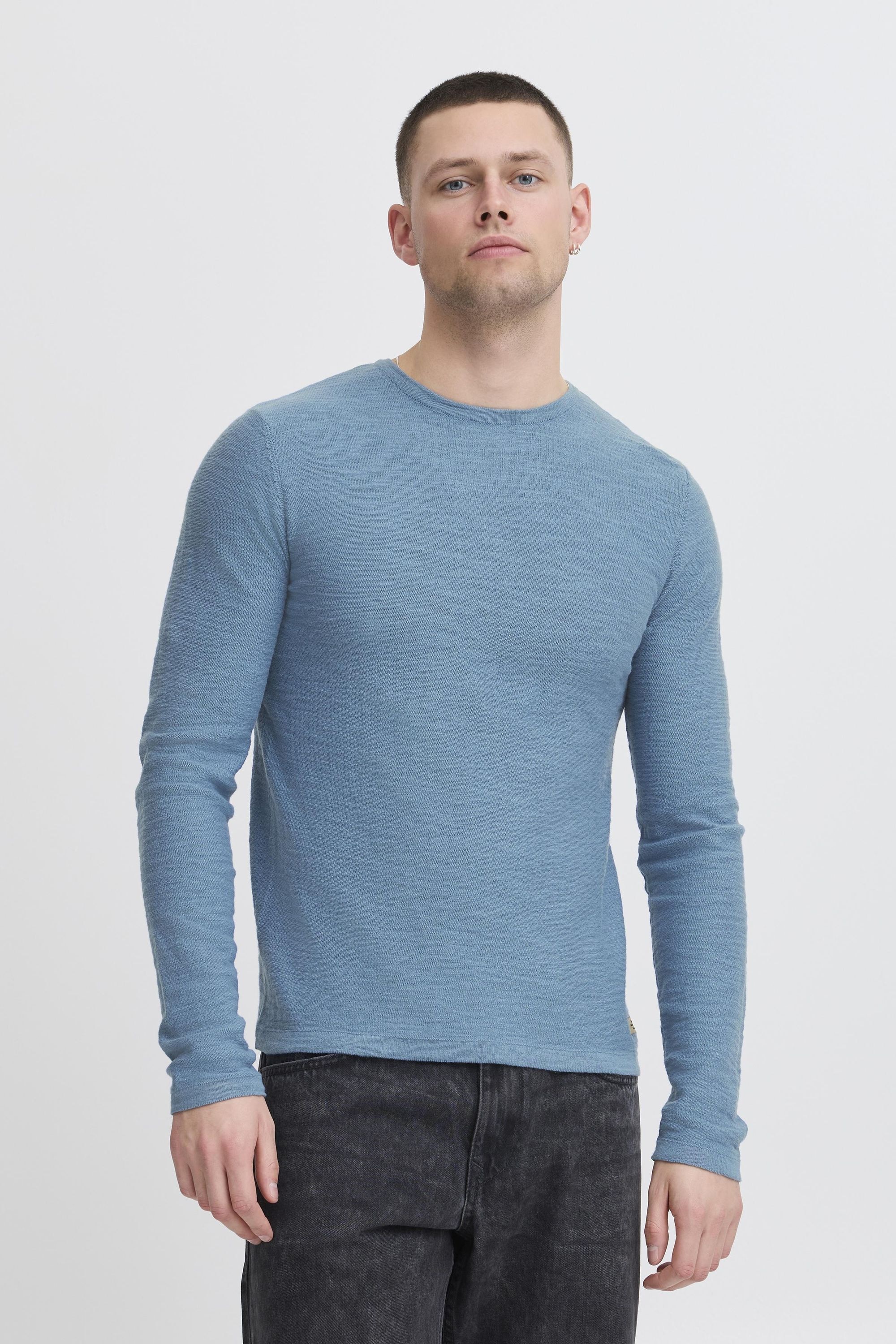 Blend Strickpullover "BHAbas" Stilvoller Strickpullover mit Logo günstig online kaufen