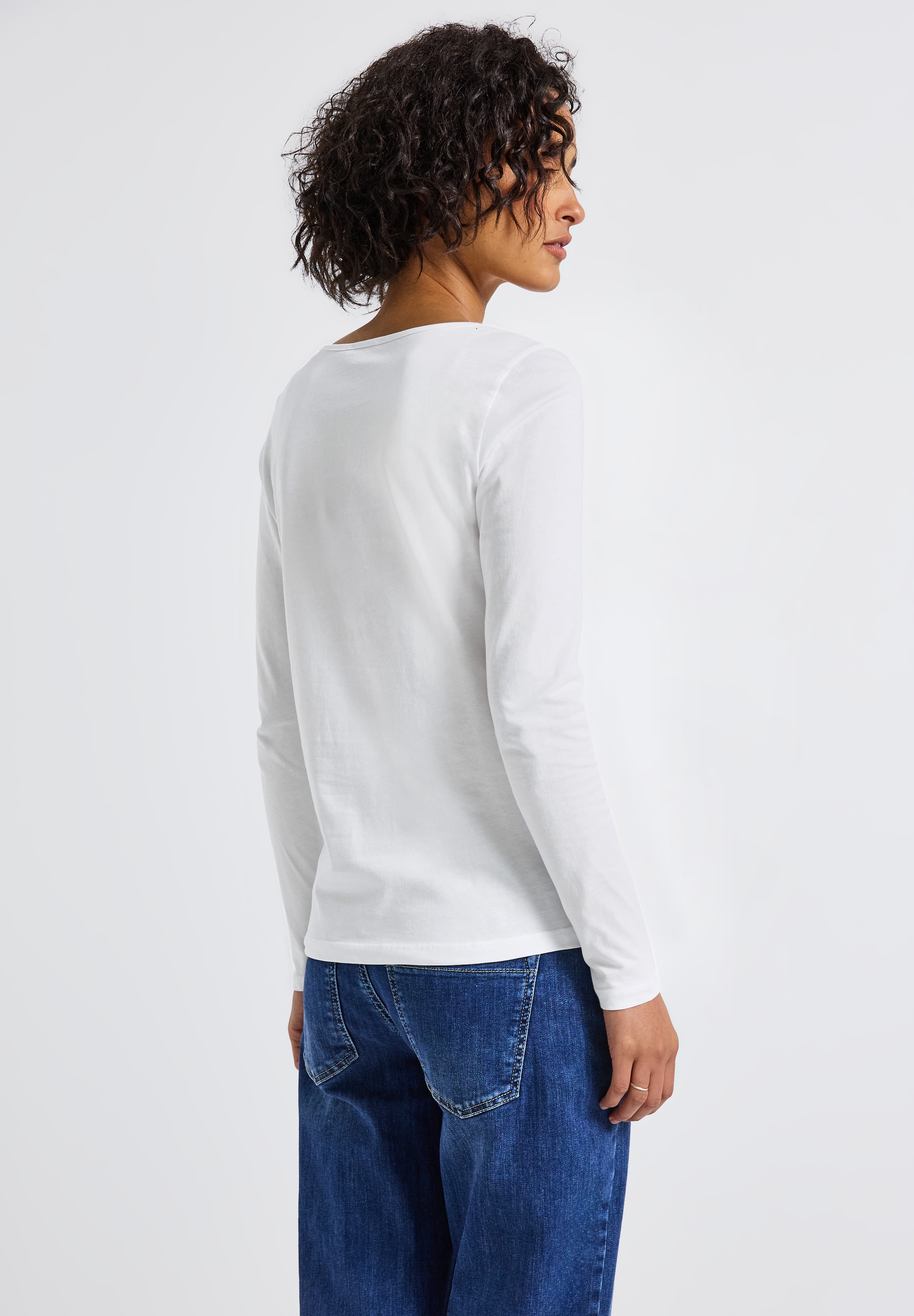 STREET ONE Langarmshirt, Basic