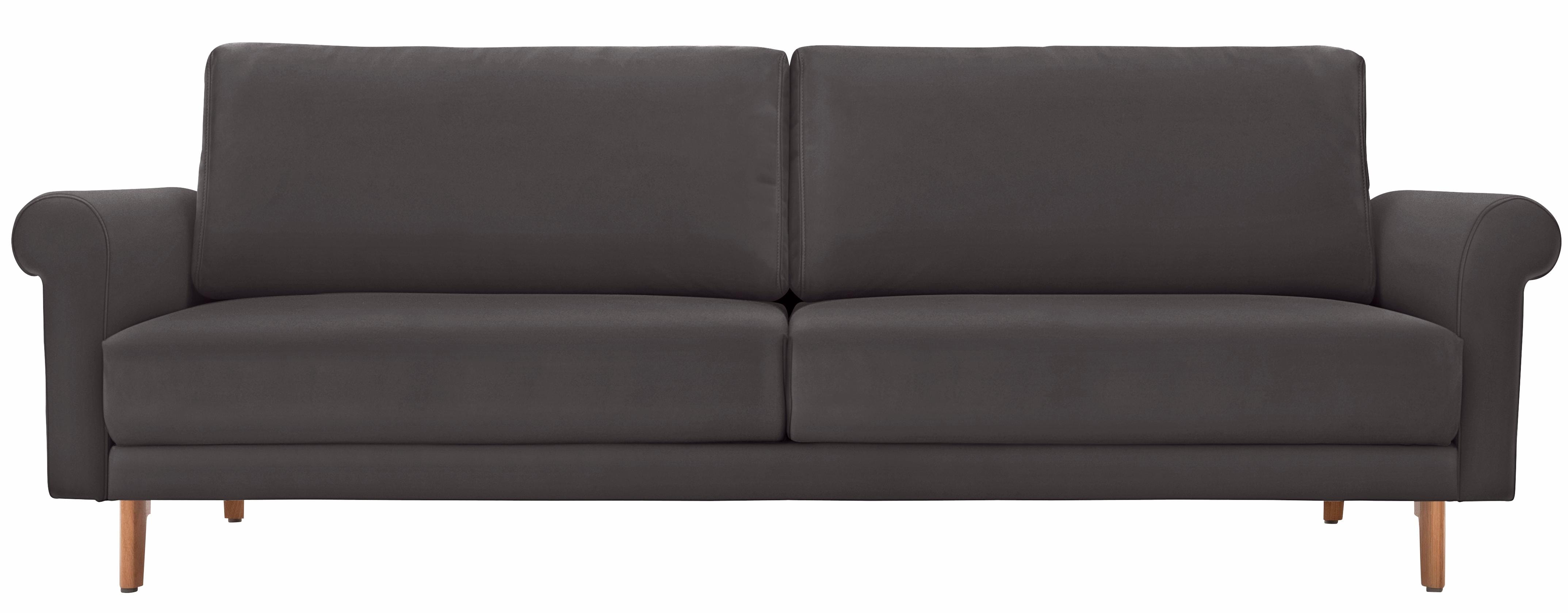 Creation BY ROLF BENZ 3-Sitzer "CR.450, Designsofa, Loungesofa" modern Landhaus, Breite 208 cm, Füße in Nussbaum