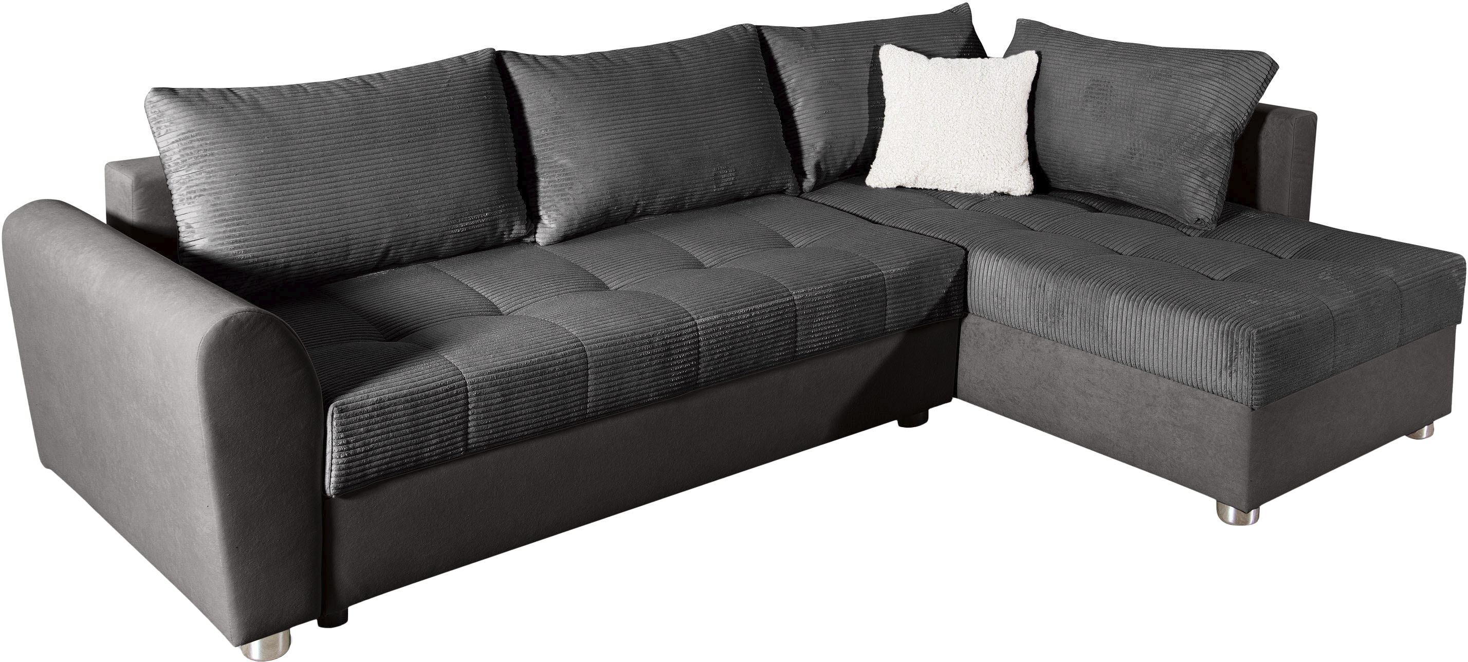 Thumbnail - COLLECTION AB Ecksofa, Ecksofa,Bettfunktion,Bettkasten,Bonnelfederkern, Rückenkissen