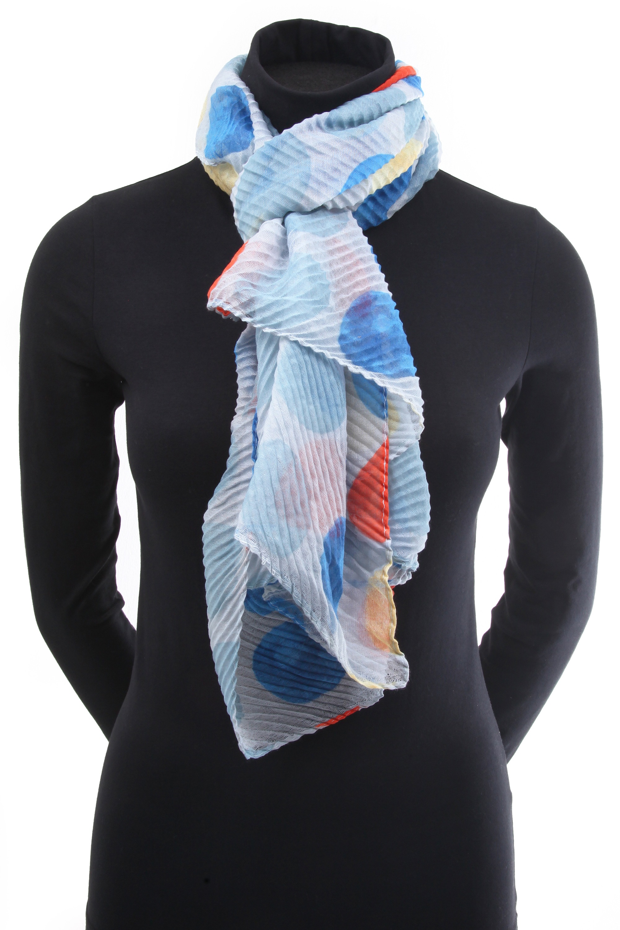 COLLEZIONE ALESSANDRO Modeschal "Palila" 1 Stk. tlg. mit bunten Kreisen günstig online kaufen