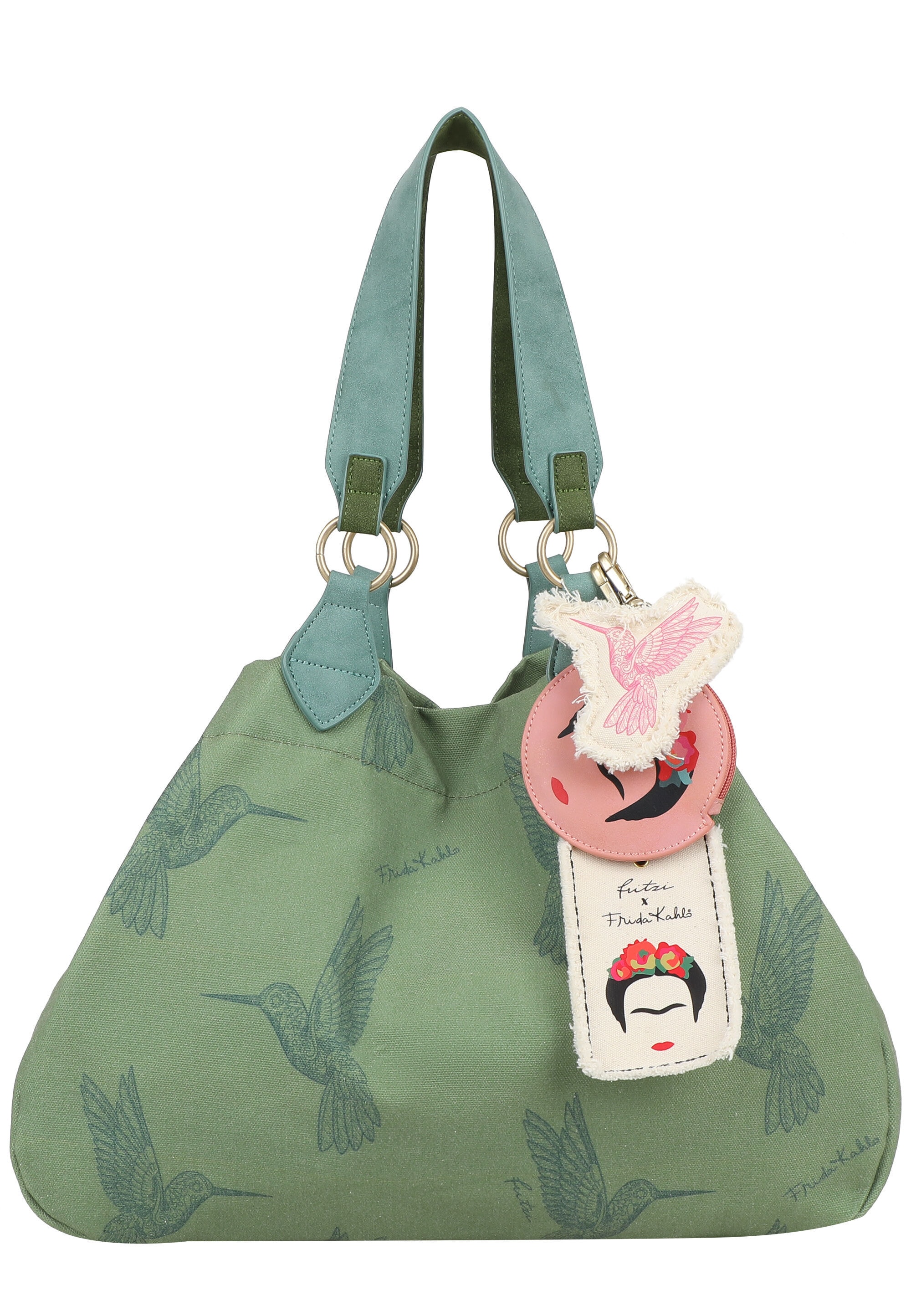 Fritzi aus Preußen Shopper "Fritzi x Frida Kahlo" mit Kolibri-Print