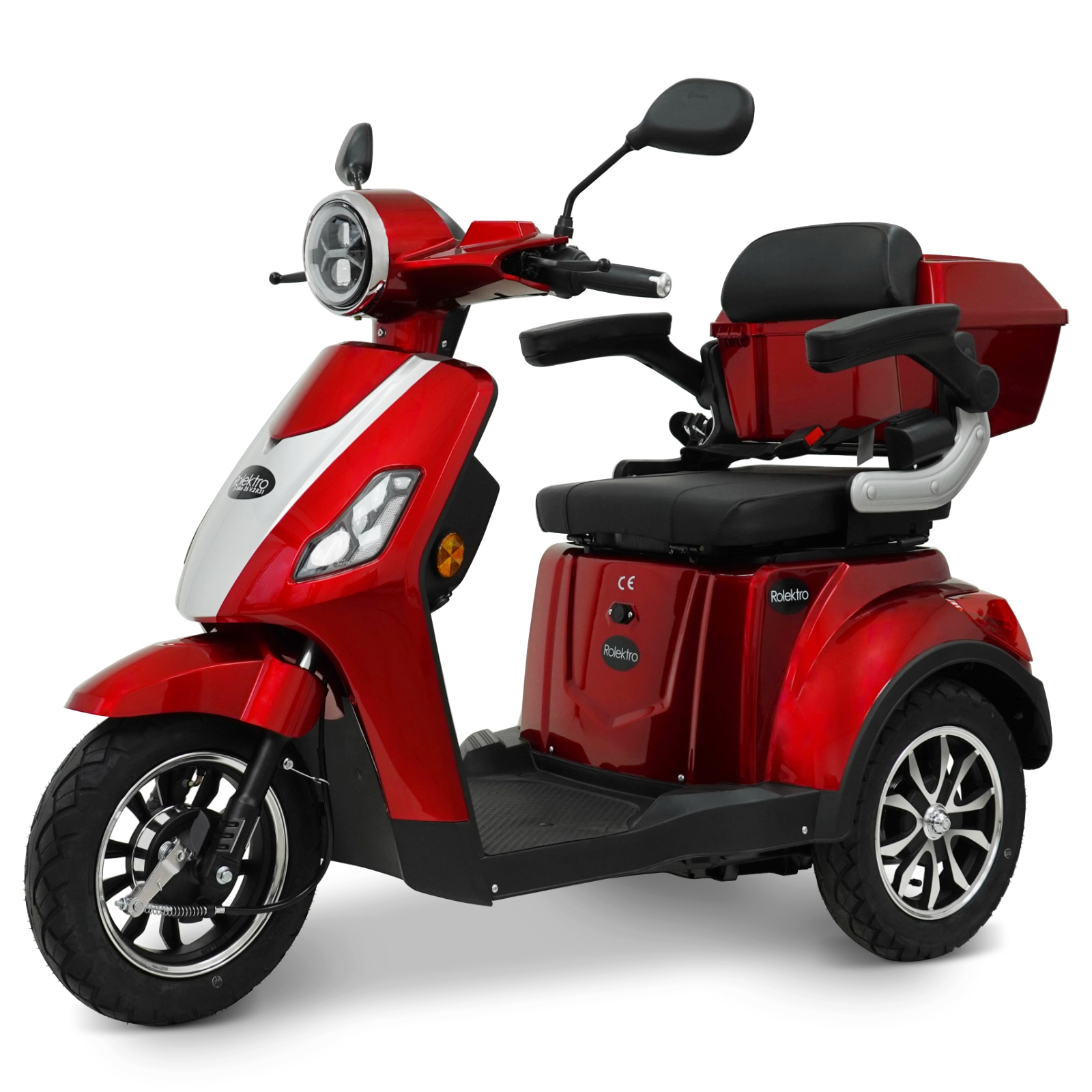 Rolektro Elektromobil »Rolektro E-Trike 25 V.2-R31 Bleigel« 1.400 W 25 km/h