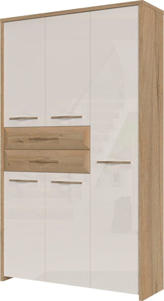 OTTO home Garderobenschrank "Gala" hochwertig UV lackiert, Soft-Close-Funktion, Höhe 192cm