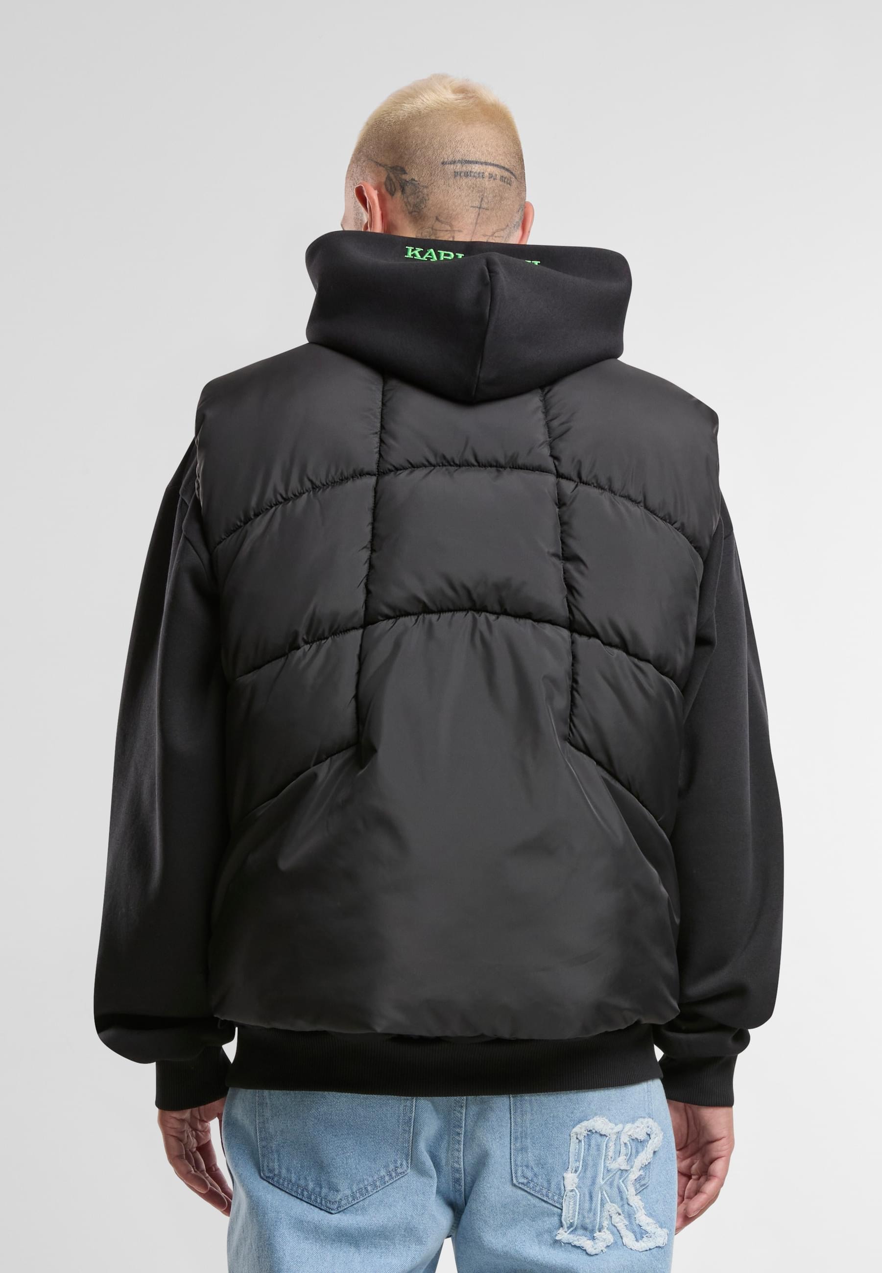 Karl Kani Steppweste »Karl Kani KK Sport Patch Arctic Puffer Vest«, (1 tlg.)