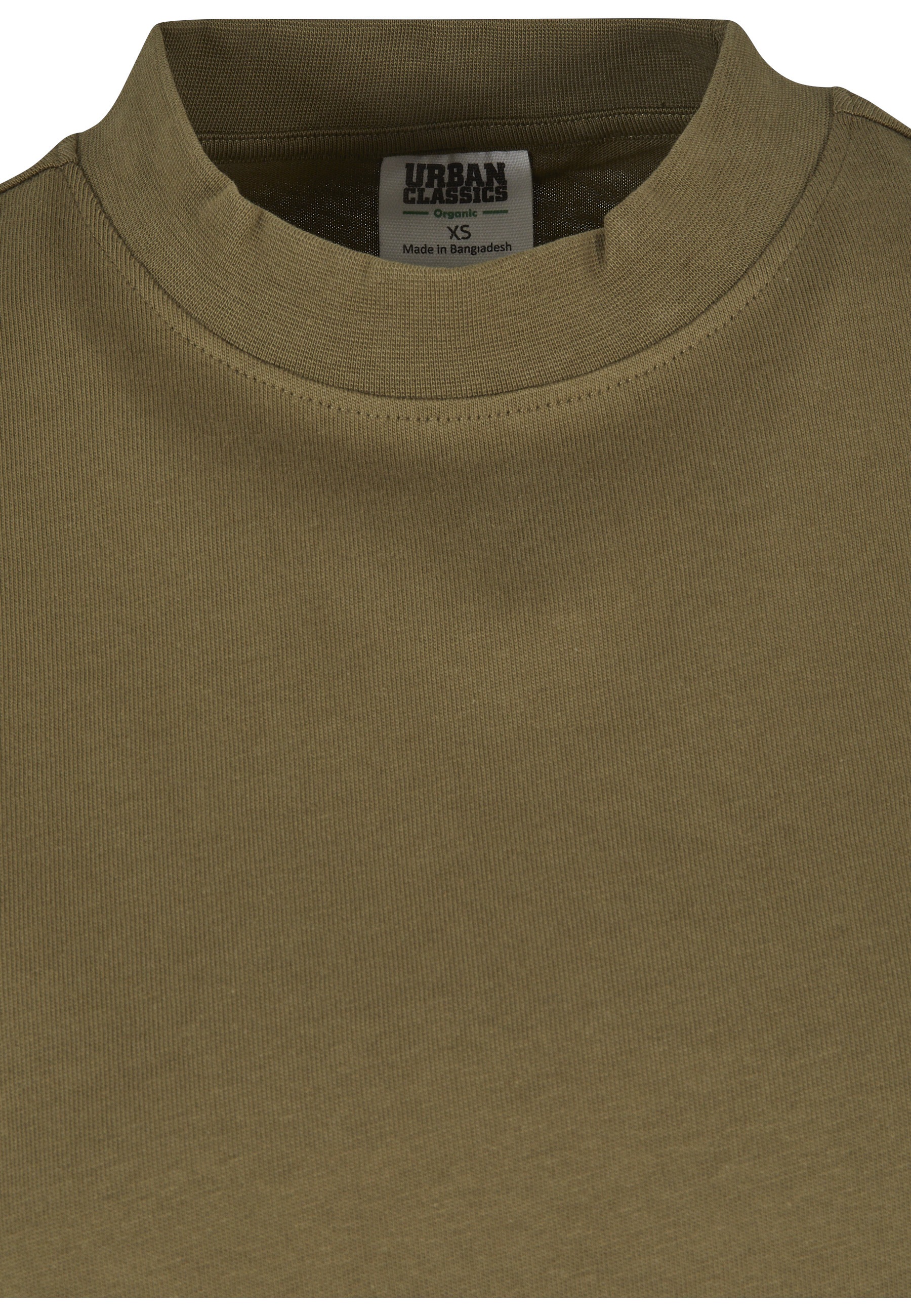 Thumbnail - URBAN CLASSICS Kurzarmshirt "Urban Classics Damen Ladies Organic Heavy Slit Tee" 1 Stk.