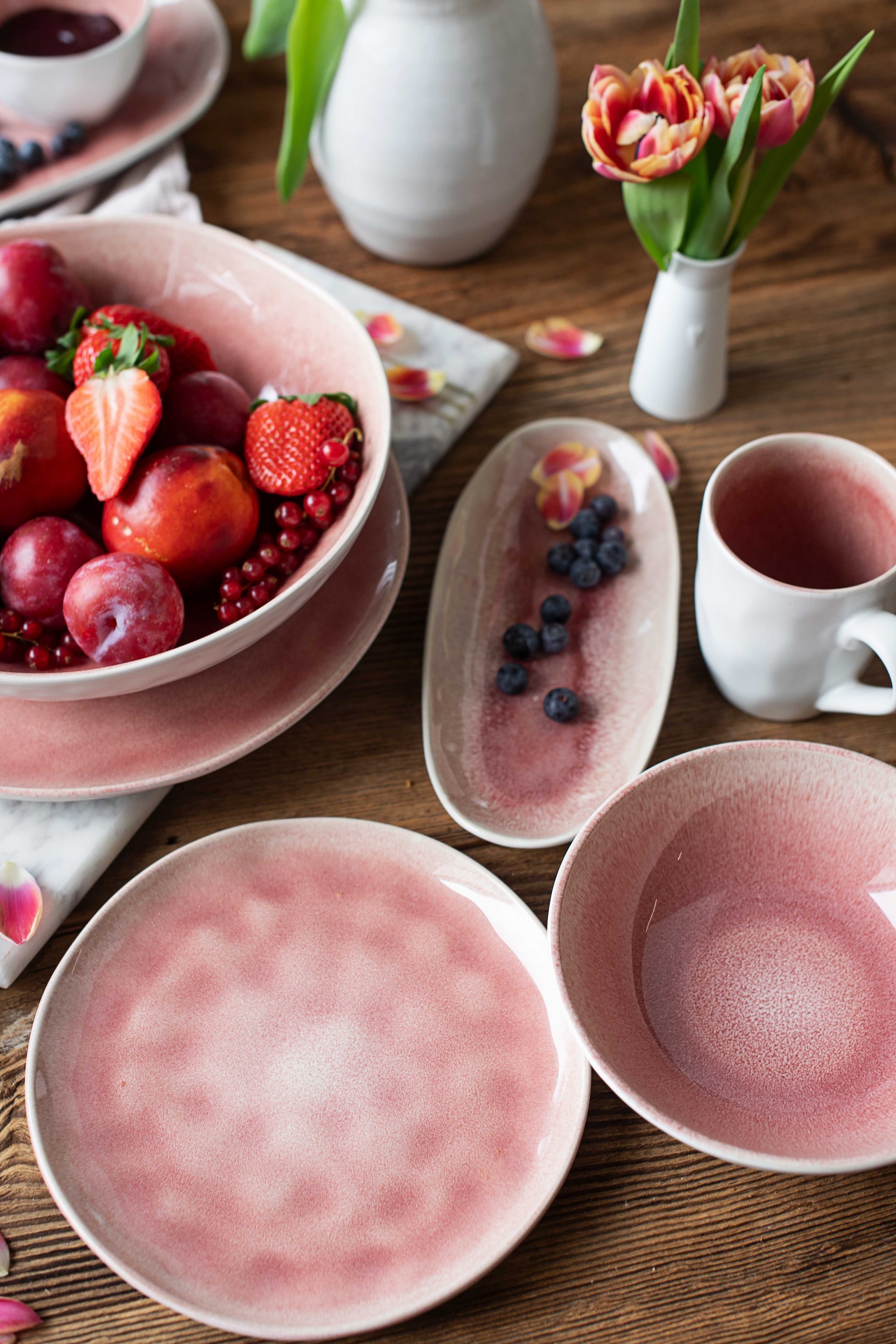 MÄSER Salatschüssel "FROZEN, Salatschüssel-Set, Steinzeug" 9 Stk. aus Stein günstig online kaufen