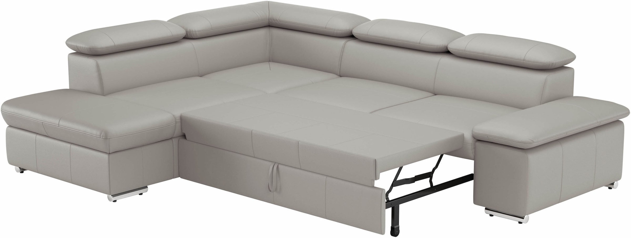 Ecksofa Valantine V, wahlweise mit Bettfunktion