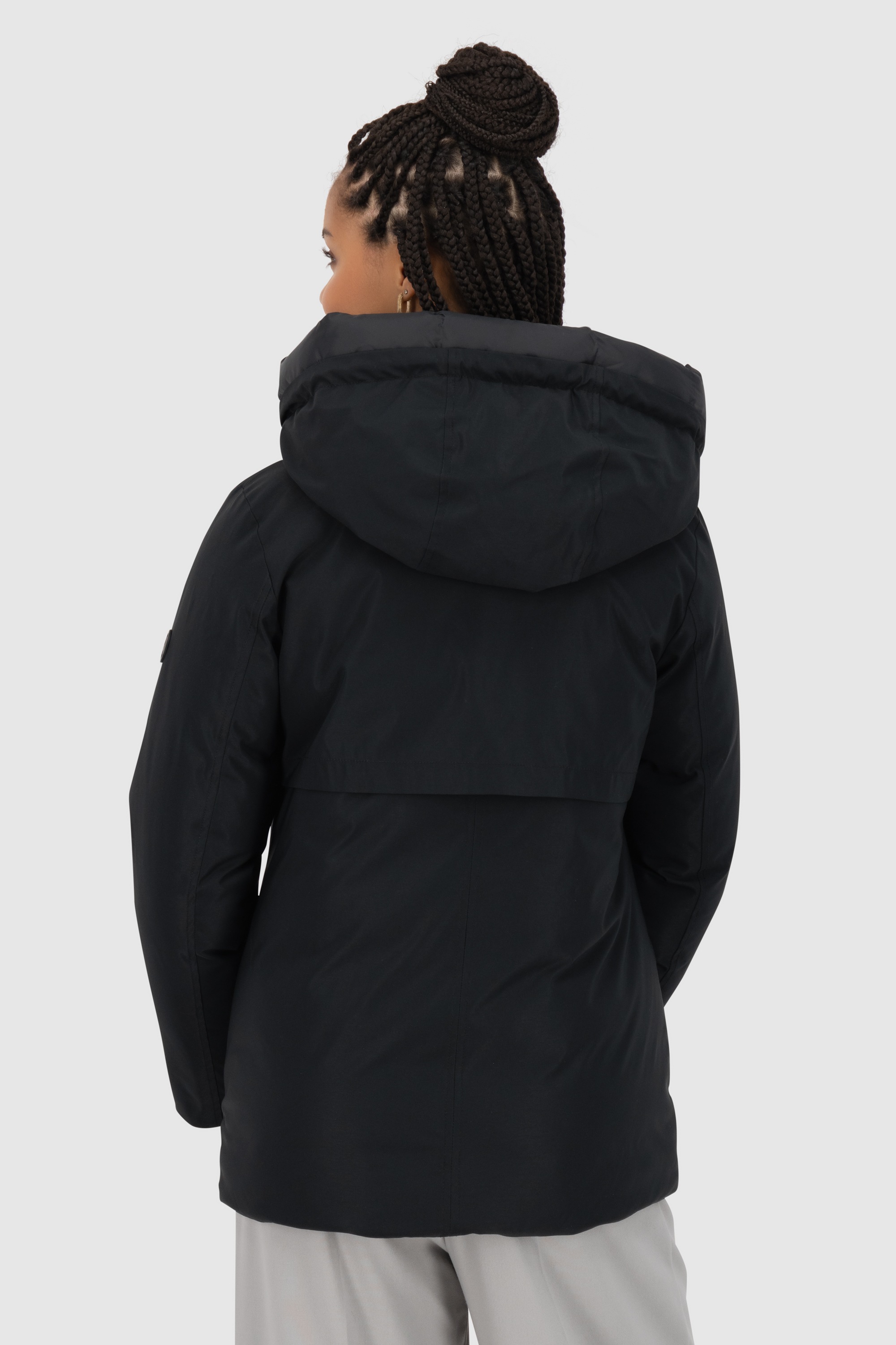 Alife & Kickin Winterjacke »Damen CicelyAK A«, Kurze warme Damenwinterjacke mit gefütterter Kapuze