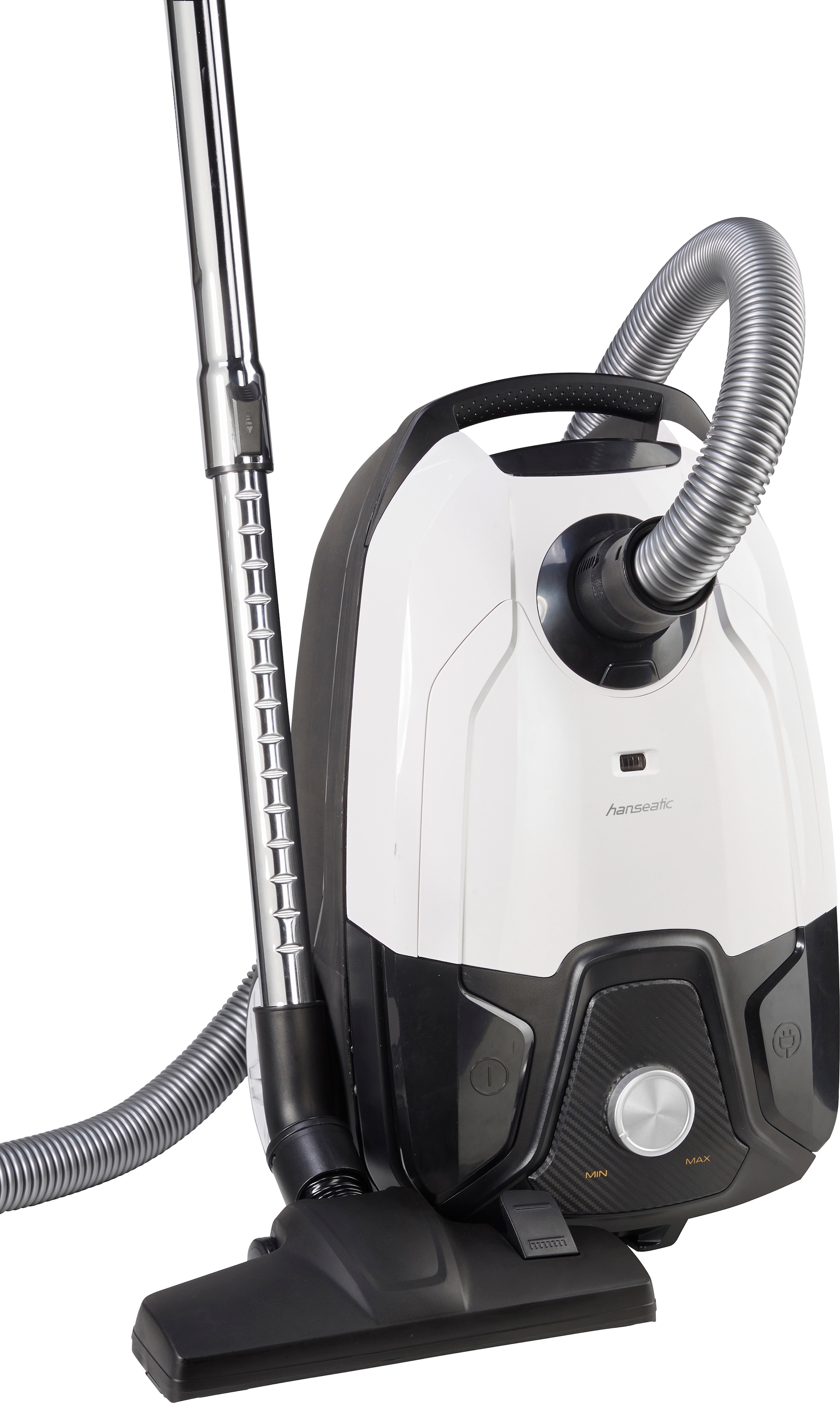 Hanseatic Bodenstaubsauger "HVBA8008SKC Carbon Optik, Platzsparend verstaub günstig online kaufen