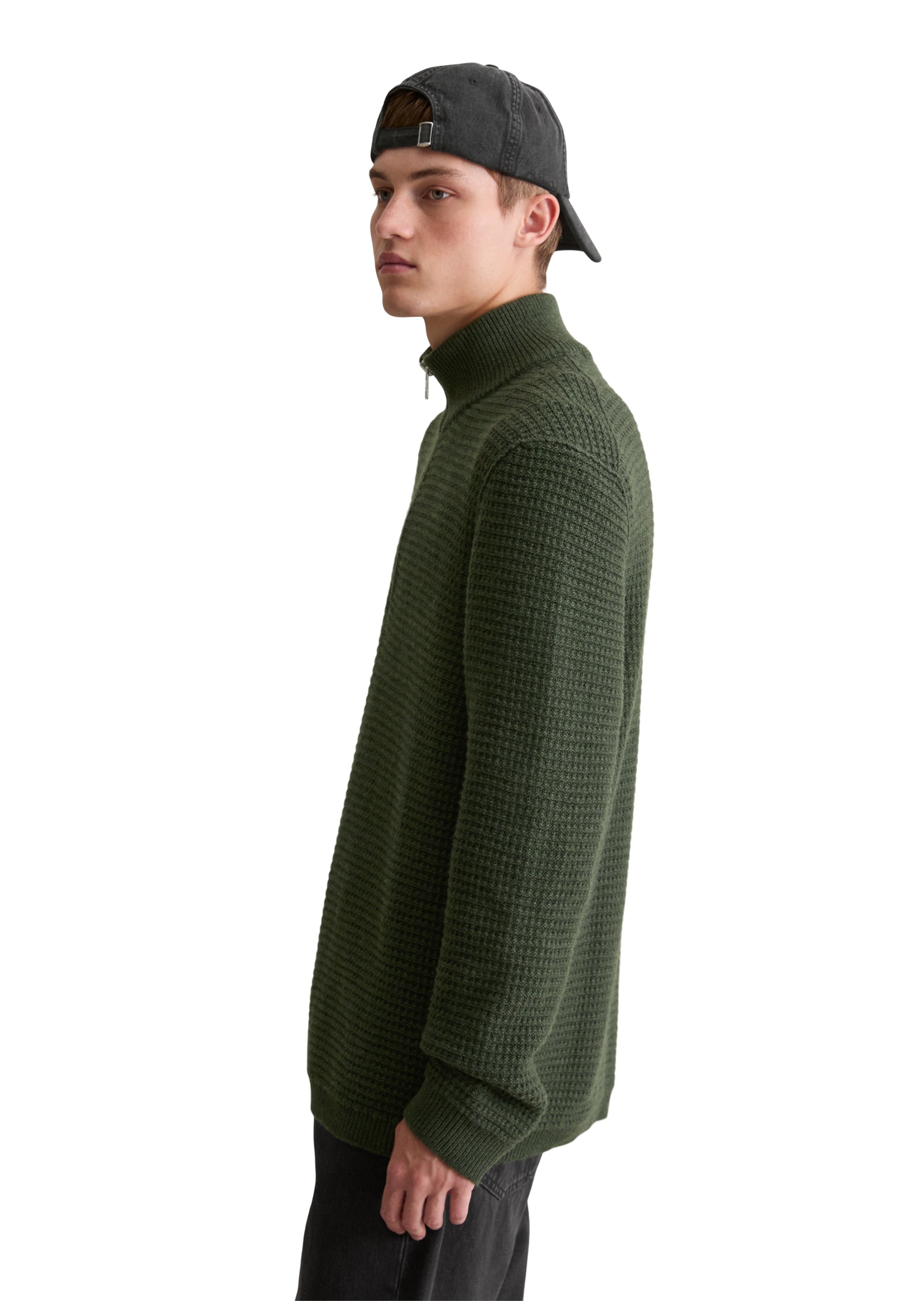 Marc O'Polo DENIM Troyer »mit markanter Struktur«