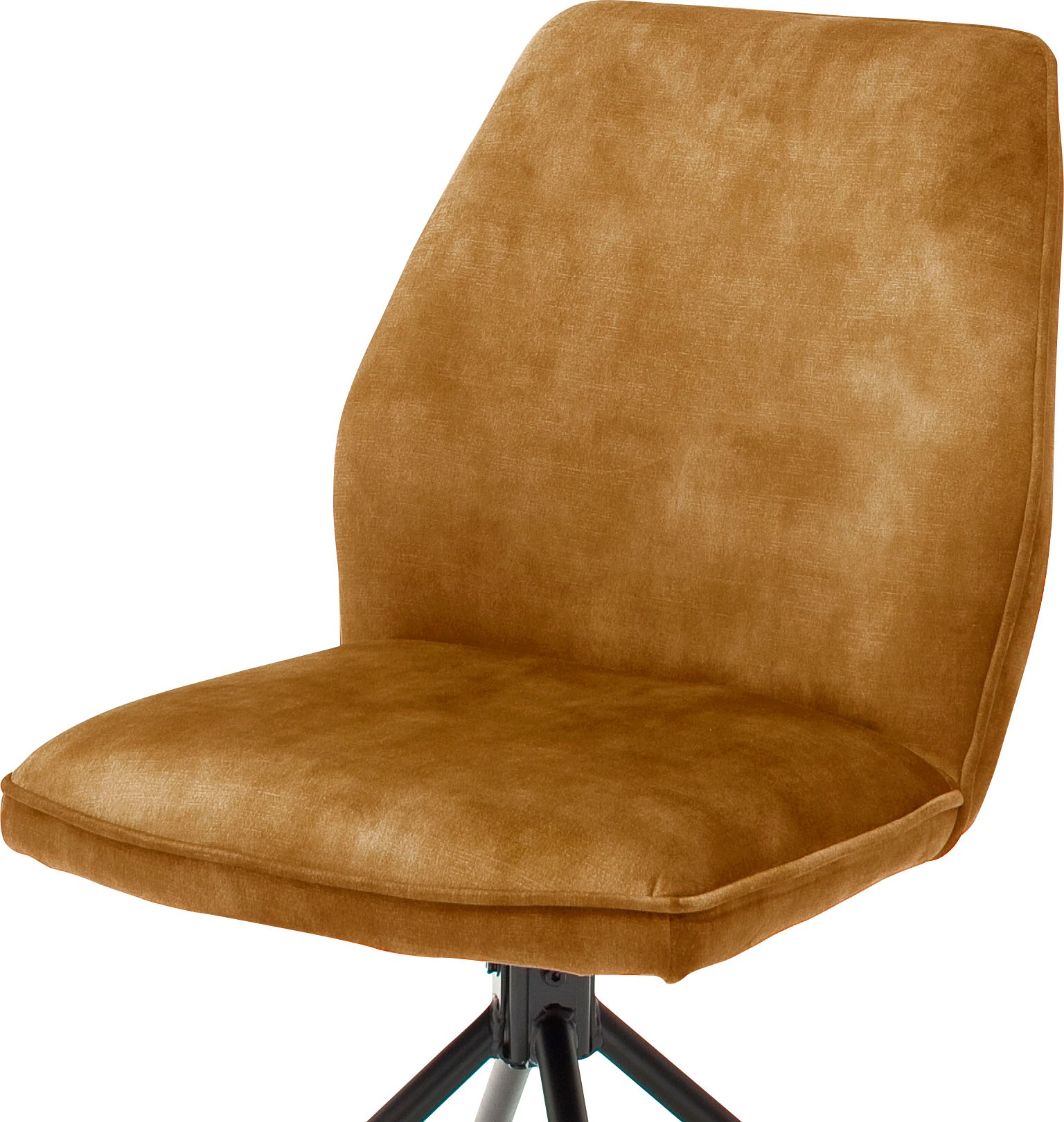MCA furniture Esszimmerstuhl »Ottawa«, (Set), 2 St., Vintage, Vintage Veloursoptik mit Keder, Stuhl belastbar bis 120 Kg