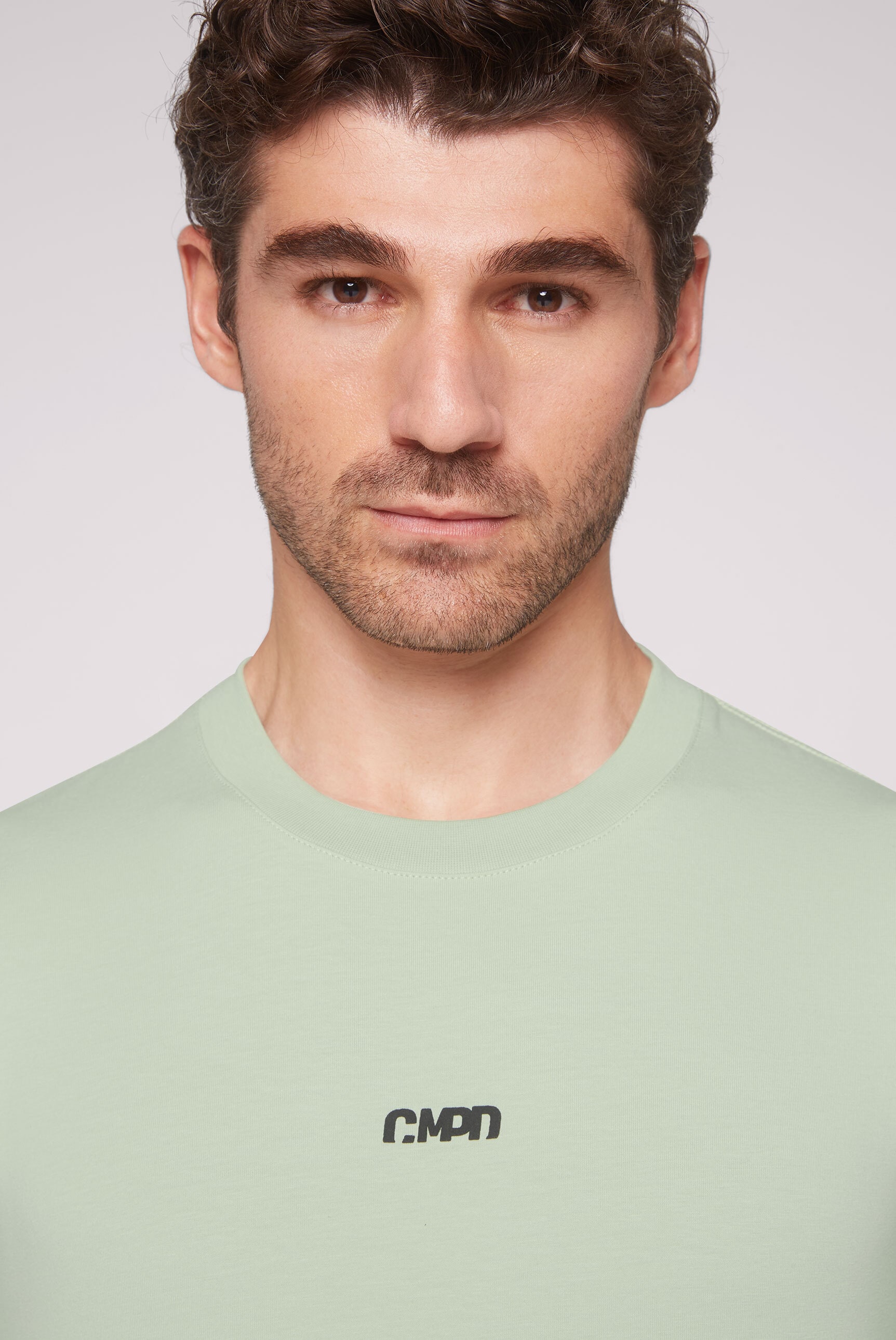 CMPD Rundhalsshirt, mit Necktape