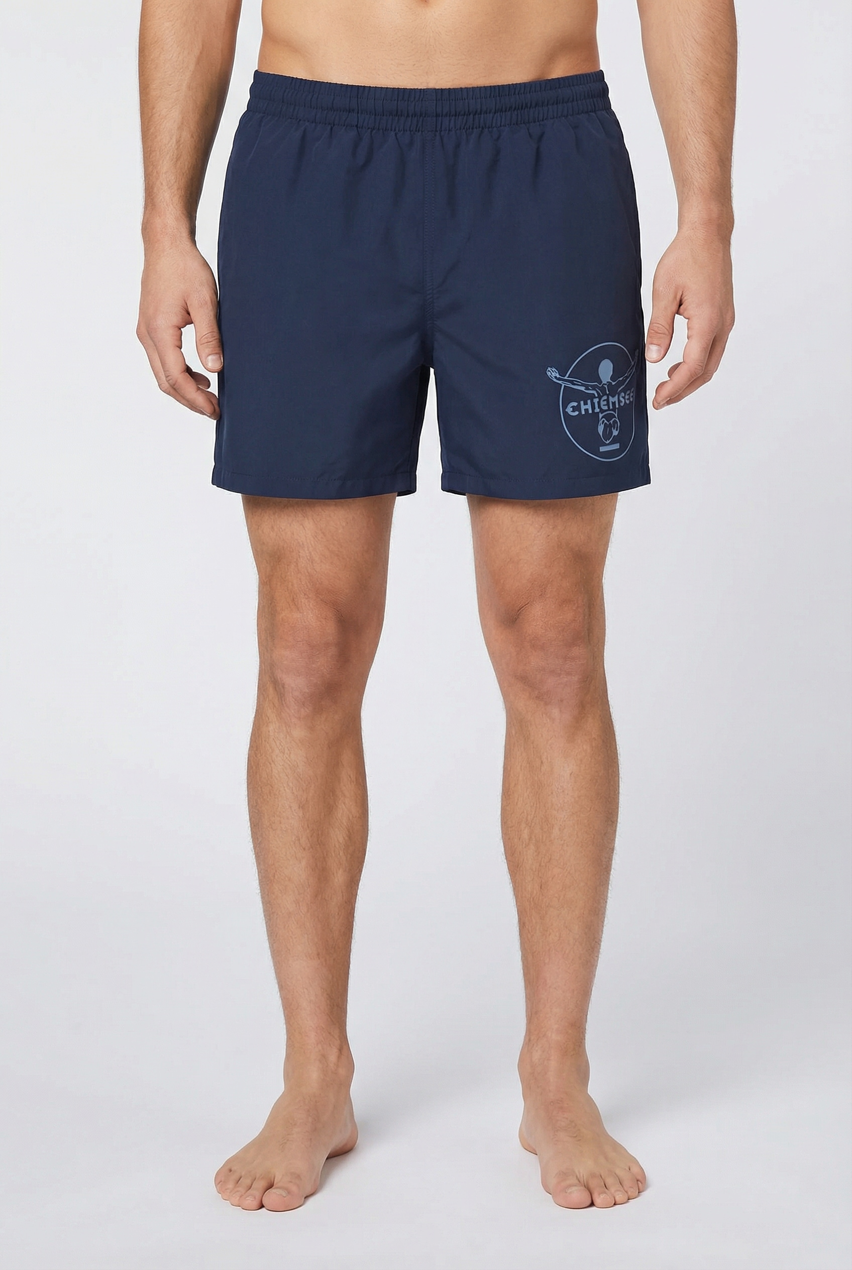 Chiemsee Badeshorts "Swim Shorts Jadeite" aus Baumwolle und Polyester, bequeme Passform, sportliche Schnittform
