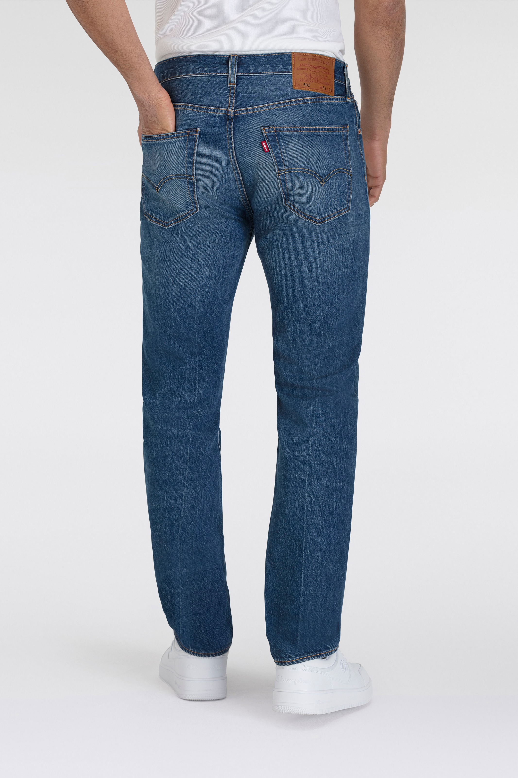 Levi's® Straight-Jeans »501 LEVI'S ORIGINAL«, mit Markenlabel