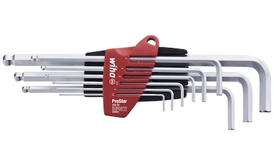 Wiha Werkzeugset »Stiftschlüssel (07185)«, 10-tlg., im ProStar-Halter,... kaufen