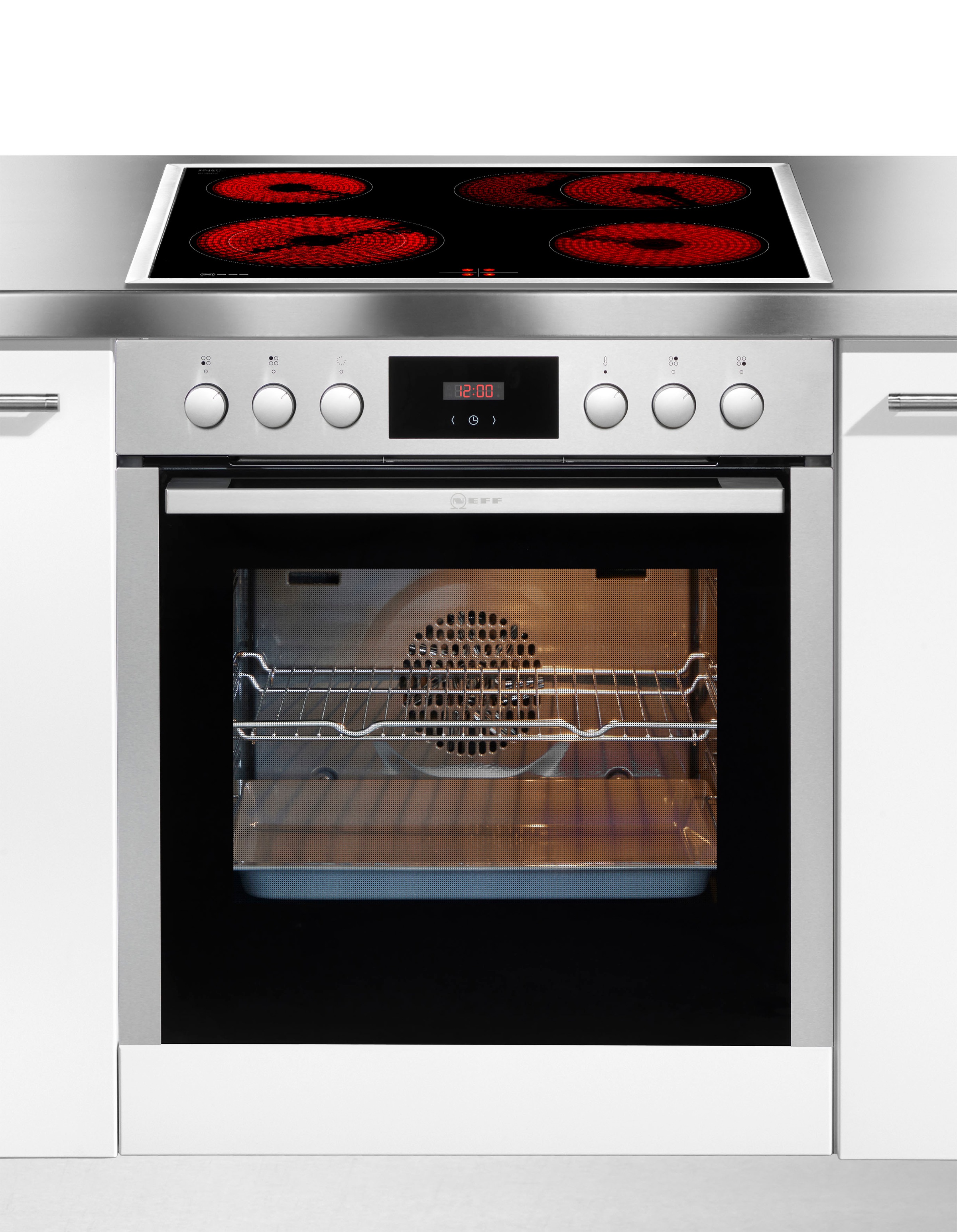 NEFF ElektroHerdSet »XE3«, E1CCC0AN0, mit Teleskopauszug nachrüstbar