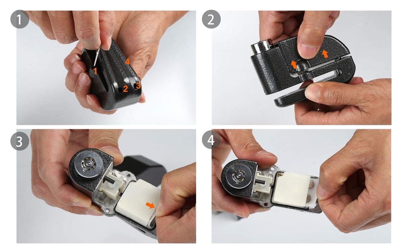 SachsenRad Bremsscheibenschloss »Secure Disc«