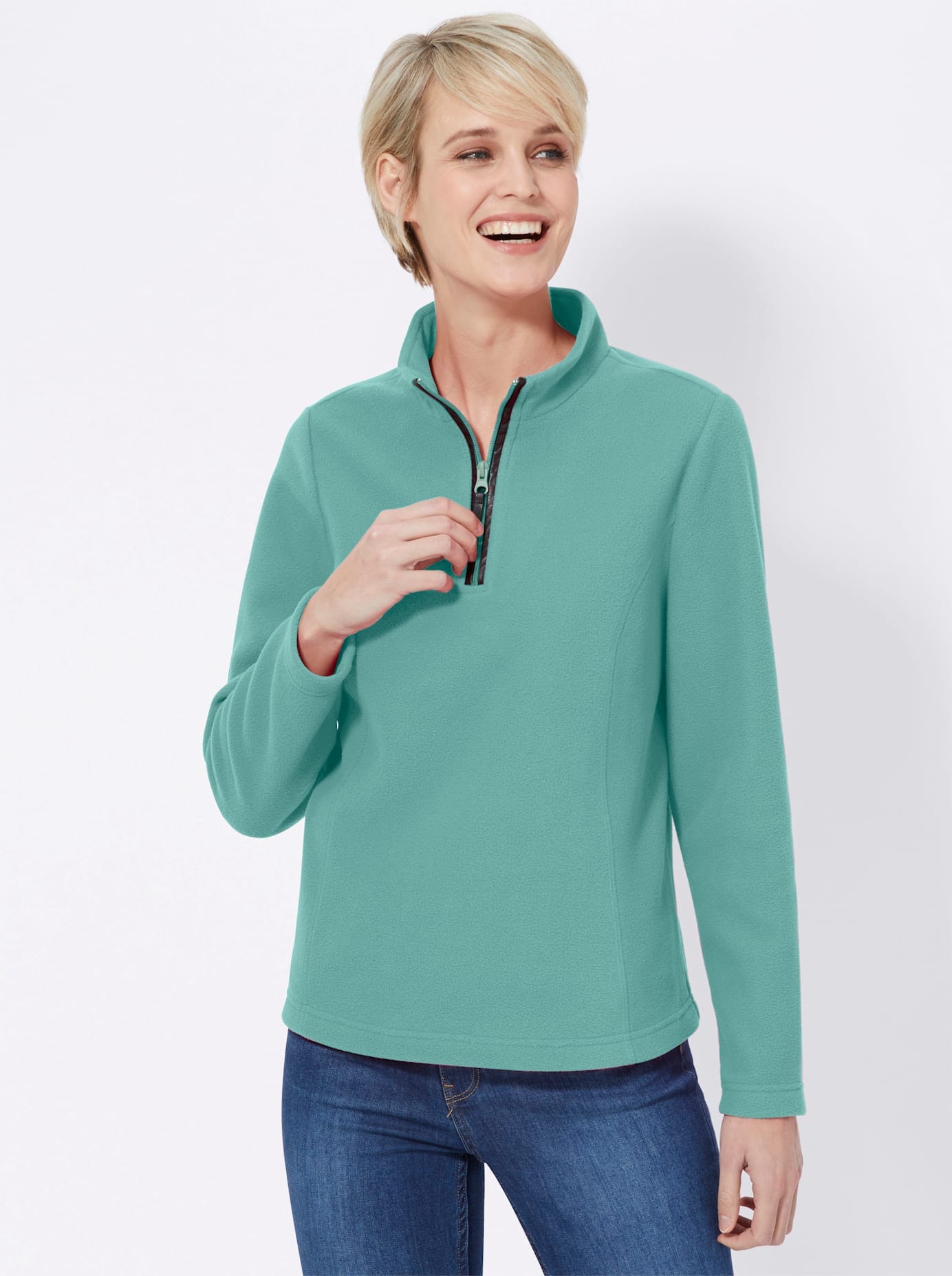 Classic Basics Fleeceshirt "Fleece-Shirt" 1 Stk. tlg. günstig online kaufen