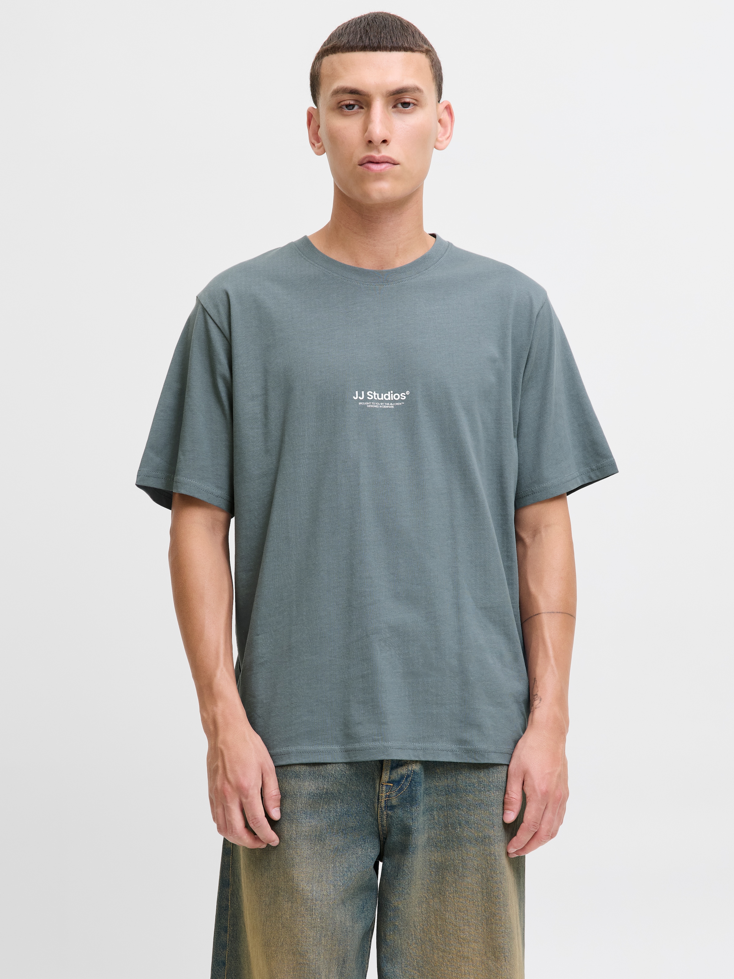 Jack & Jones Kurzarmshirt »JJESOHO TEE SS CREW NECK 2PK MP«, (Packung, 2 tlg.)