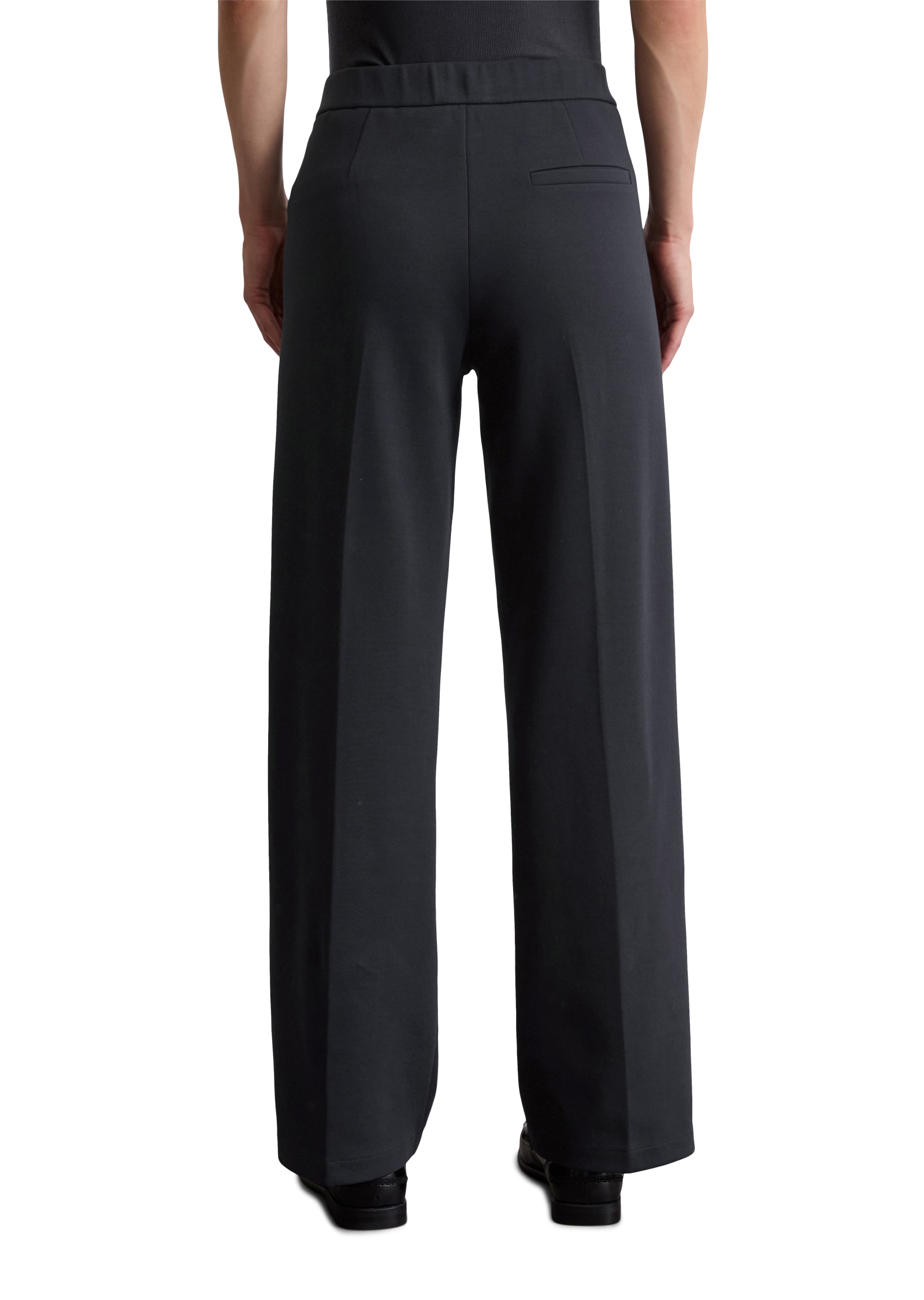 Marc O'Polo Jerseyhose, regular fit, weite Form, elastischer Bund
