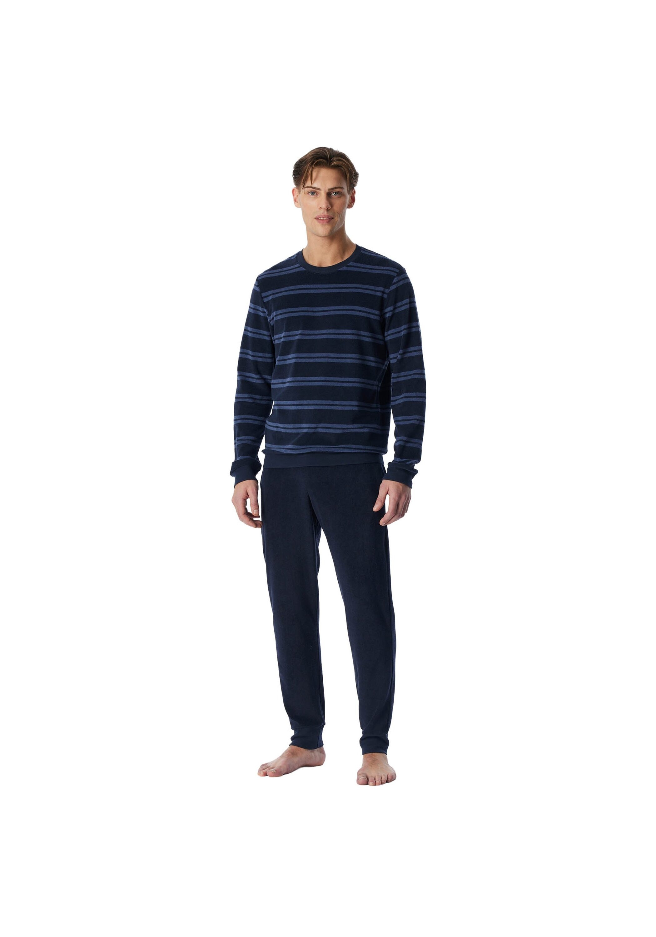 Schiesser Schlafanzug »Pyjama Casual Nightwear Frottee«