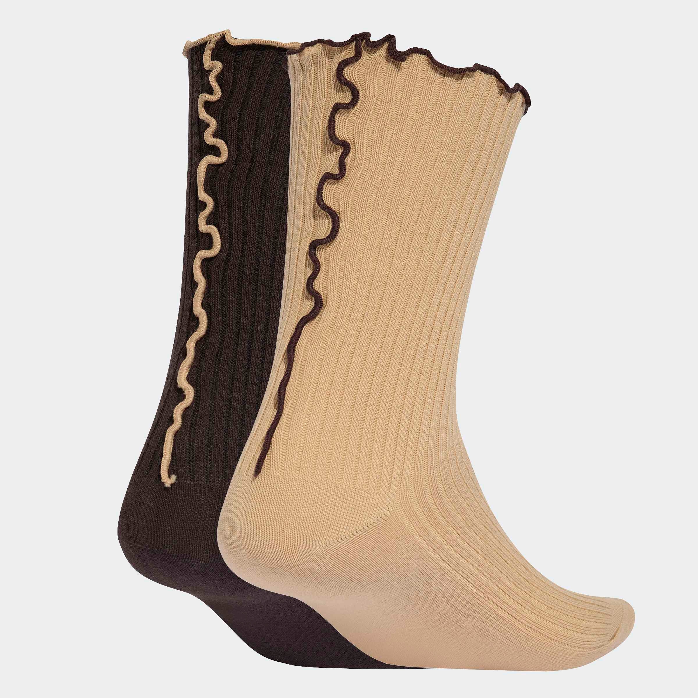 adidas Originals Sportsocken »CREW, RÜSCHEN, 2 PAAR« 2 Paar tlg. für Erwachsene, im praktischen 2er-Set