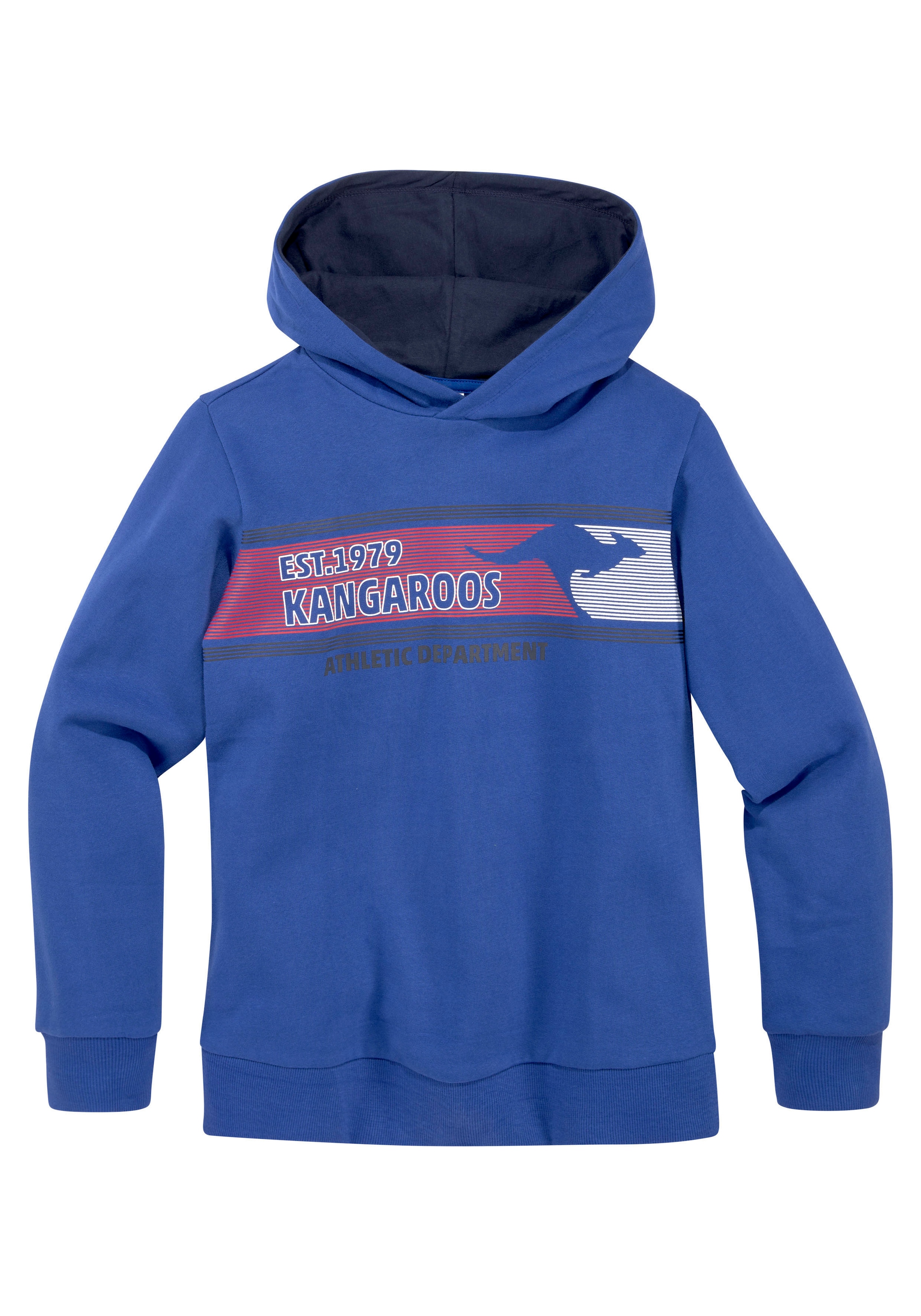 KangaROOS Kapuzensweatshirt, mit BAUR online | kaufen Logo-Druck modischem