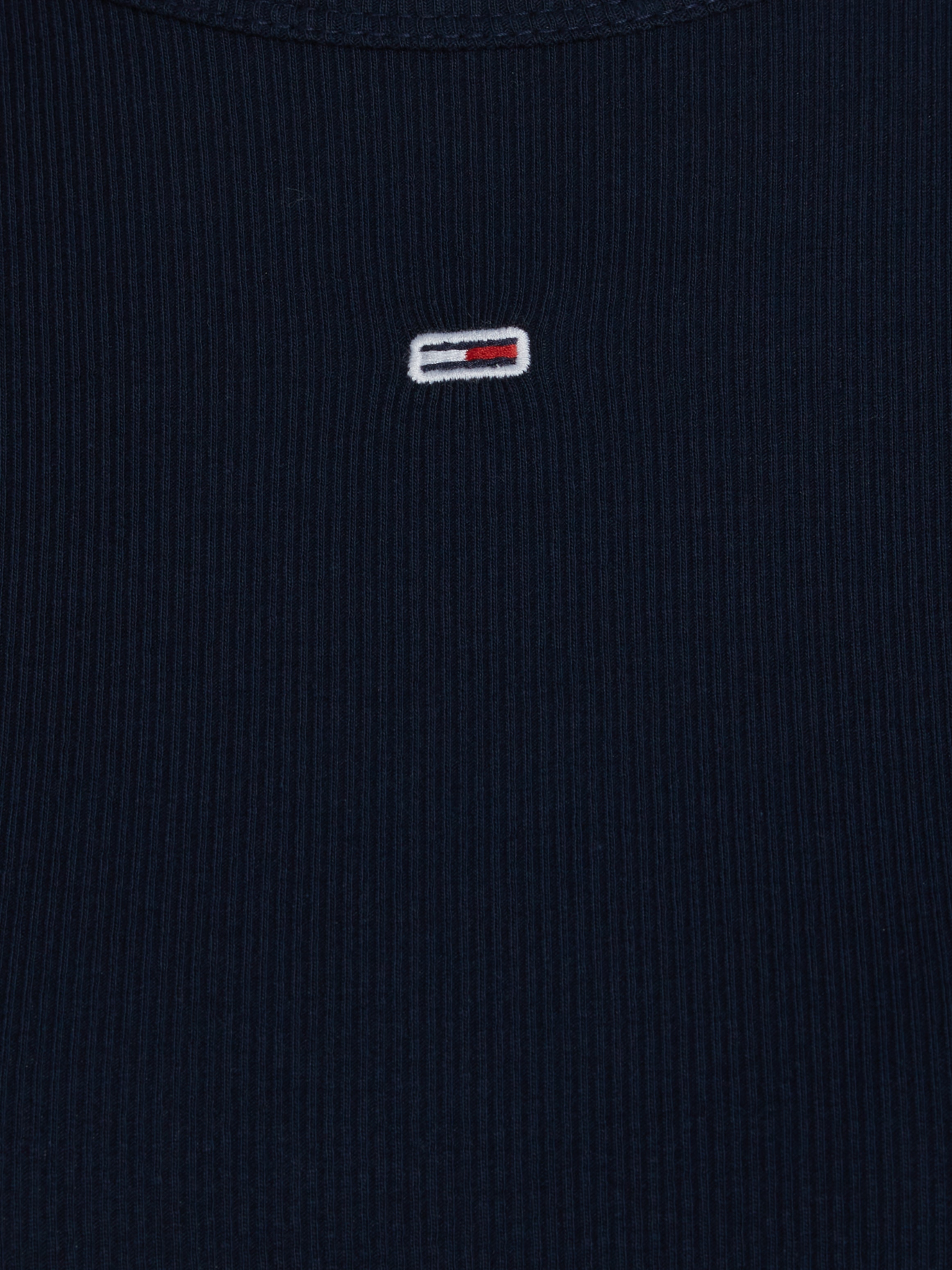 Tommy Jeans Langarmshirt »TJW 2PACK SLIM ESSENTIAL RIB LS«, (Packung, 2 tlg., 2er-Pack), in Rippoptik, mit Logostickerei