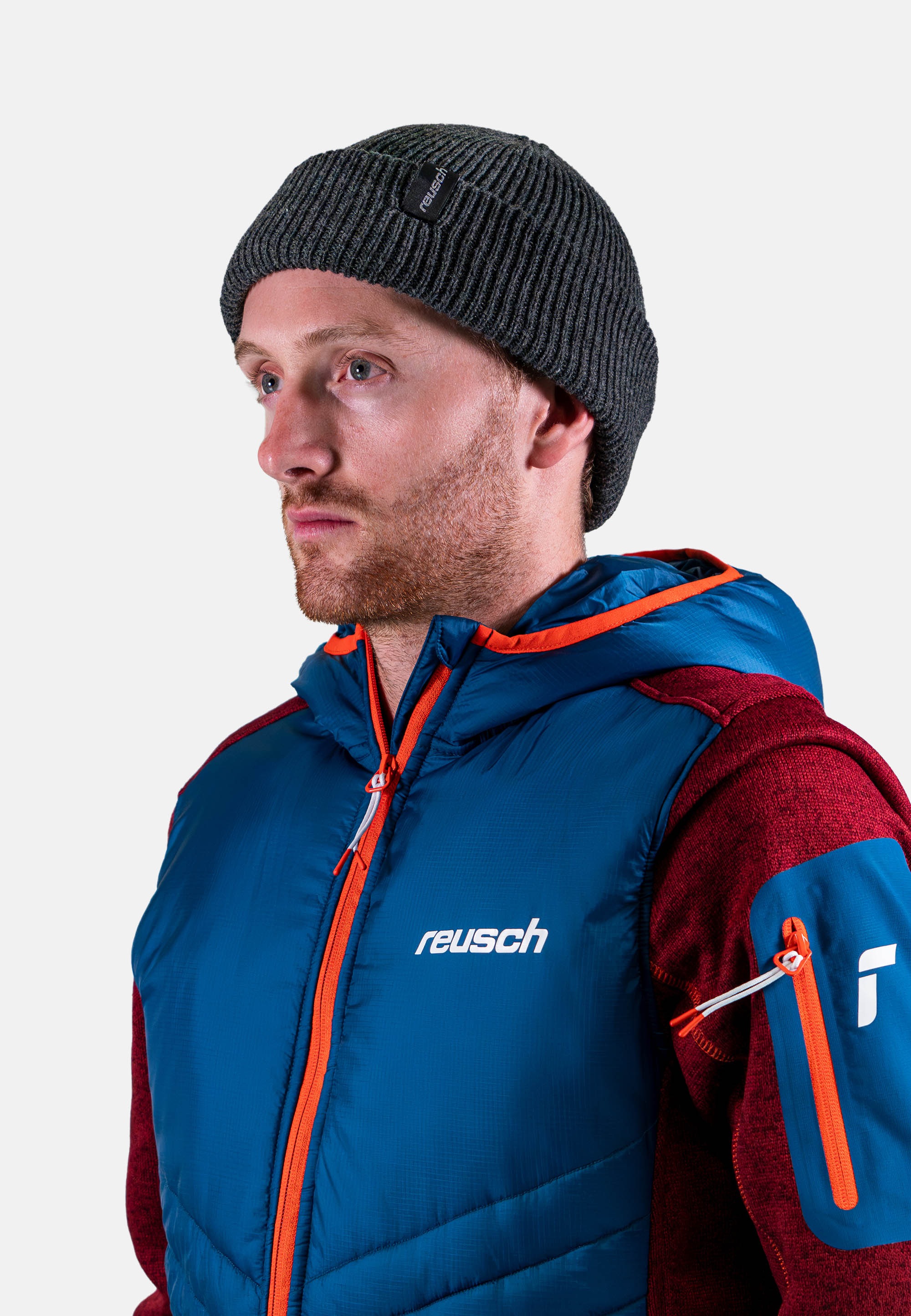 Reusch Beanie »Eddie«, mit dezentem Marken-Label