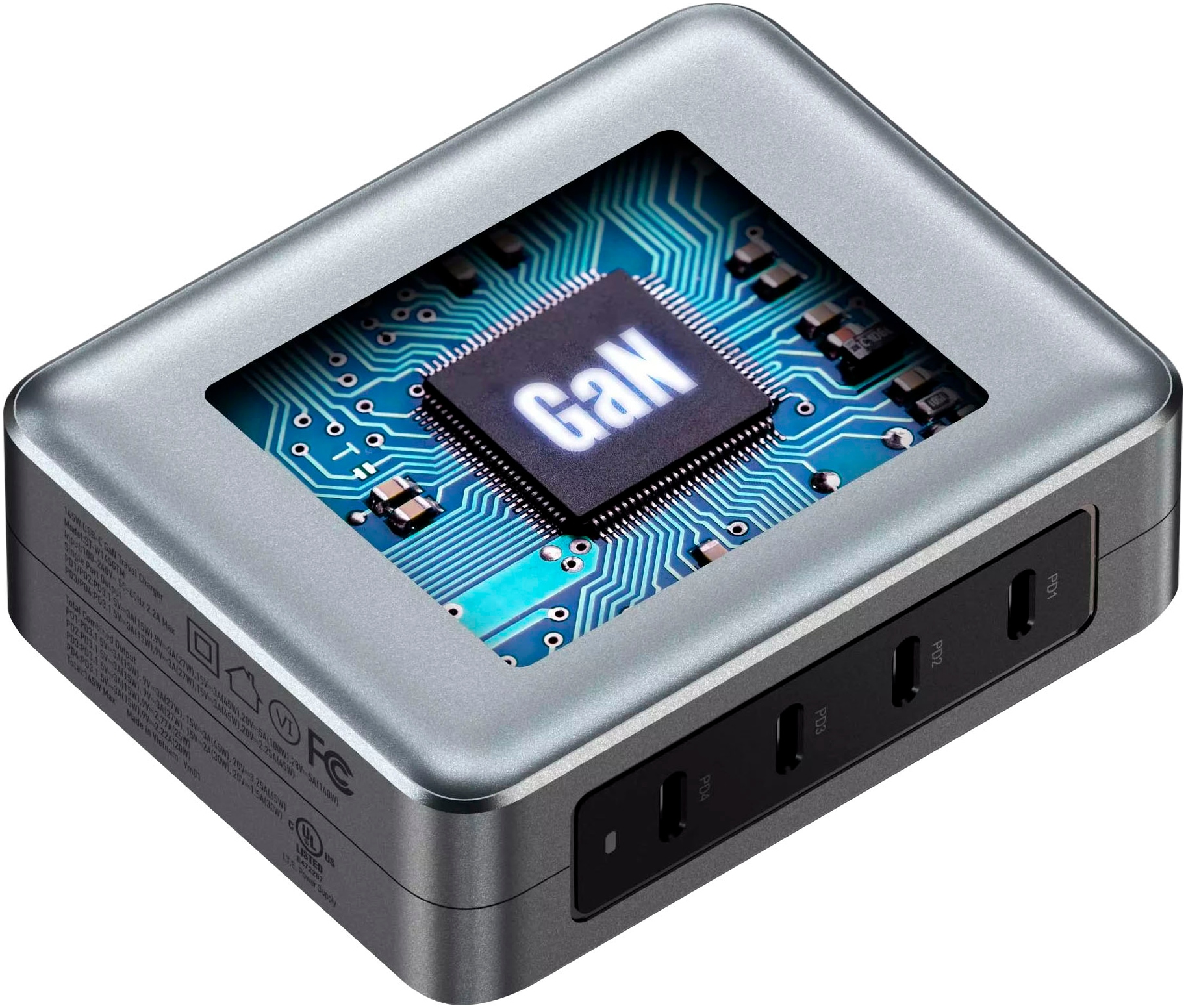 Satechi USB-Ladegerät »145W USB-C 4-Port GaN Travel Charger«