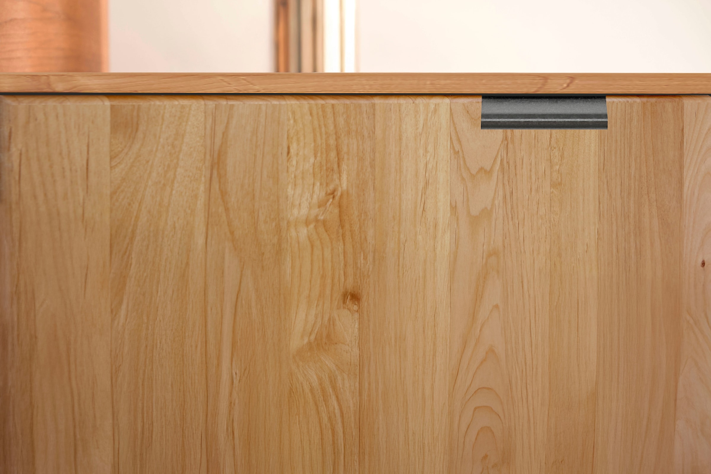 WIEMANN Kombikommode »Cardiff Sideboard, Wäscheschrank, teilmassiv Erle, mit Schubladen«, (Kommode 120x86x43 cm, braun, mit Dämpfung, MADE IN GERMANY), verschiedenen Ausführungen, inklusive Einlegeboden