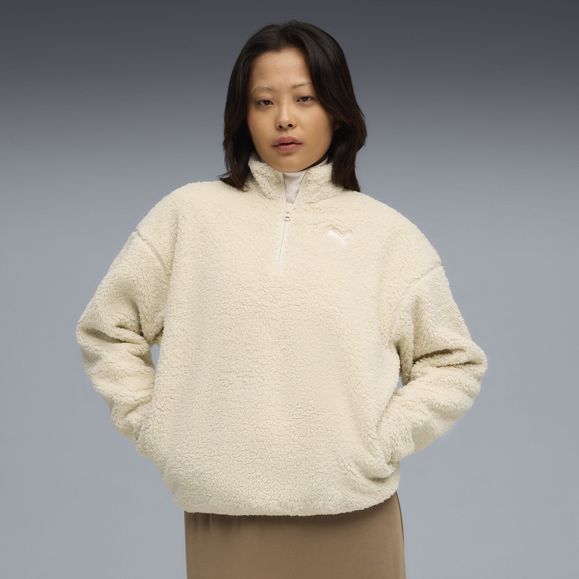 PUMA Sweatshirt "Essentials Elevated Comfort Sweatshirt Damen" günstig online kaufen