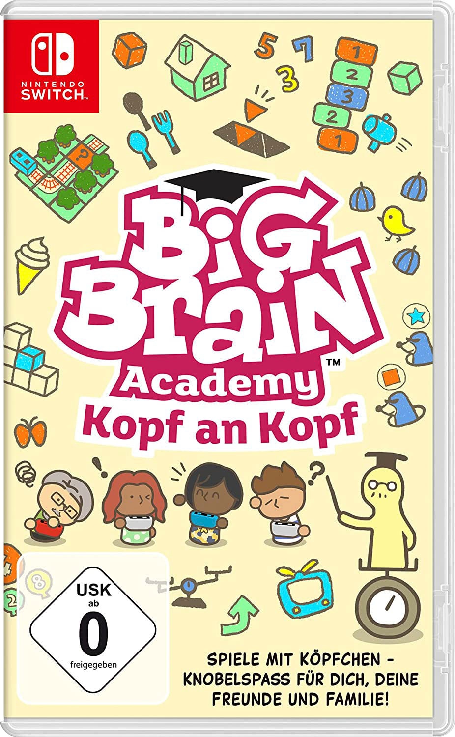 Nintendo Switch Spielesoftware »Big Brain Academy: Kopf an Kopf«, Nintendo Switch