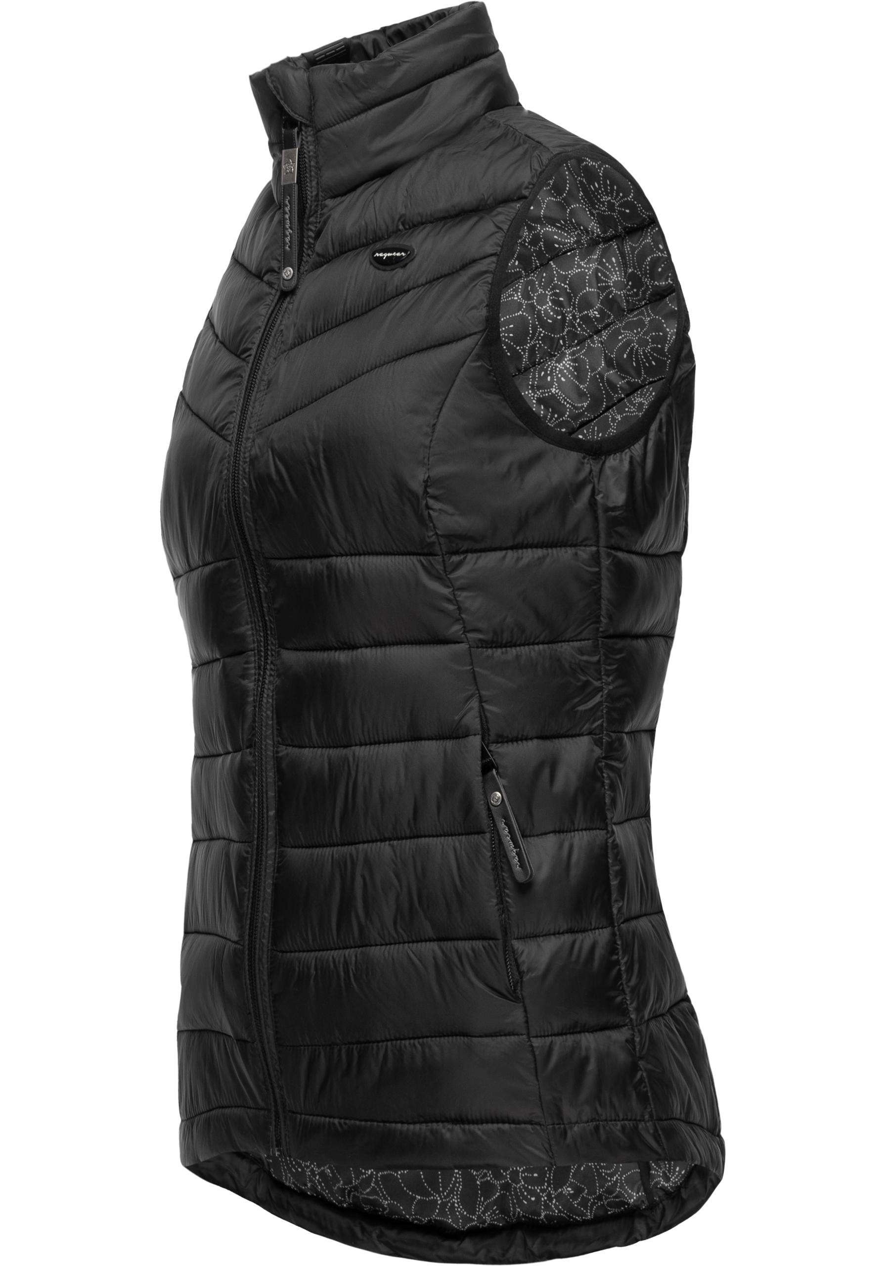 Ragwear Outdoorjacke »Salory«, ohne Kapuze, stylische Steppweste ideal für die Übergangszeit
