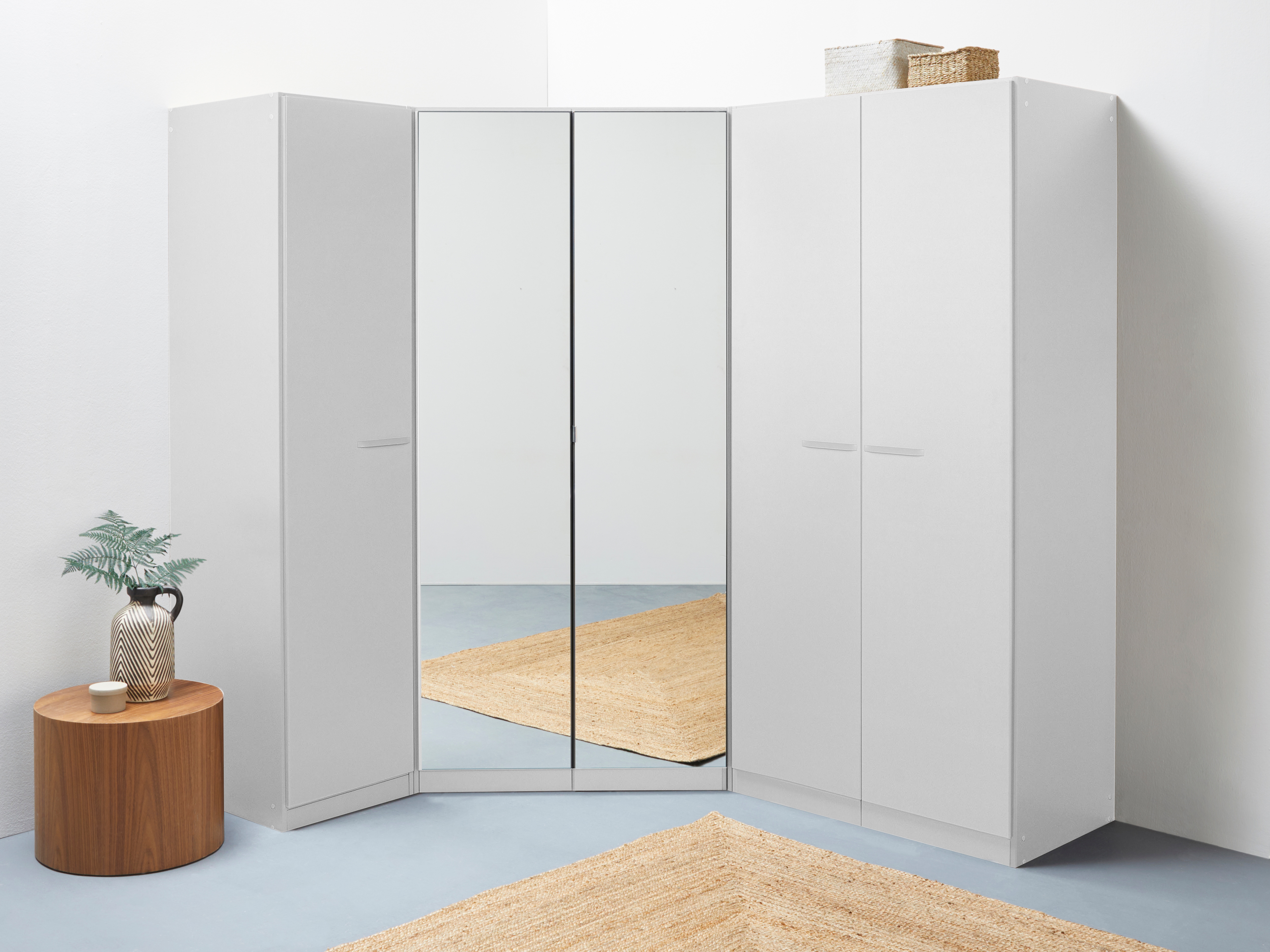 rauch Schrank-Set "Kleiderschrank Schrank Garderobe Wäscheschrank VANDOR" Set