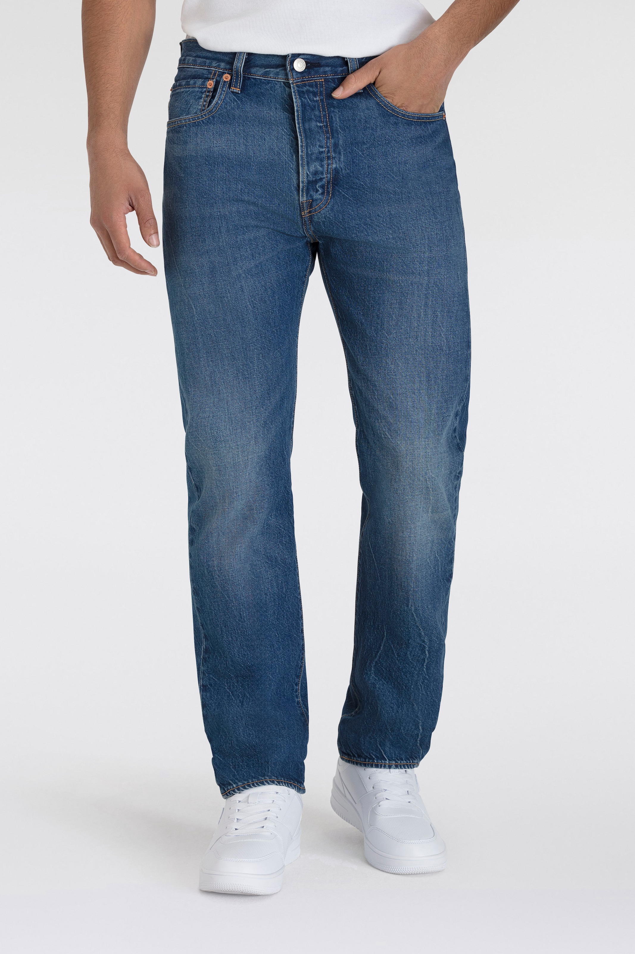 Levi's® Straight-Jeans »501 LEVI'S ORIGINAL«, mit Markenlabel
