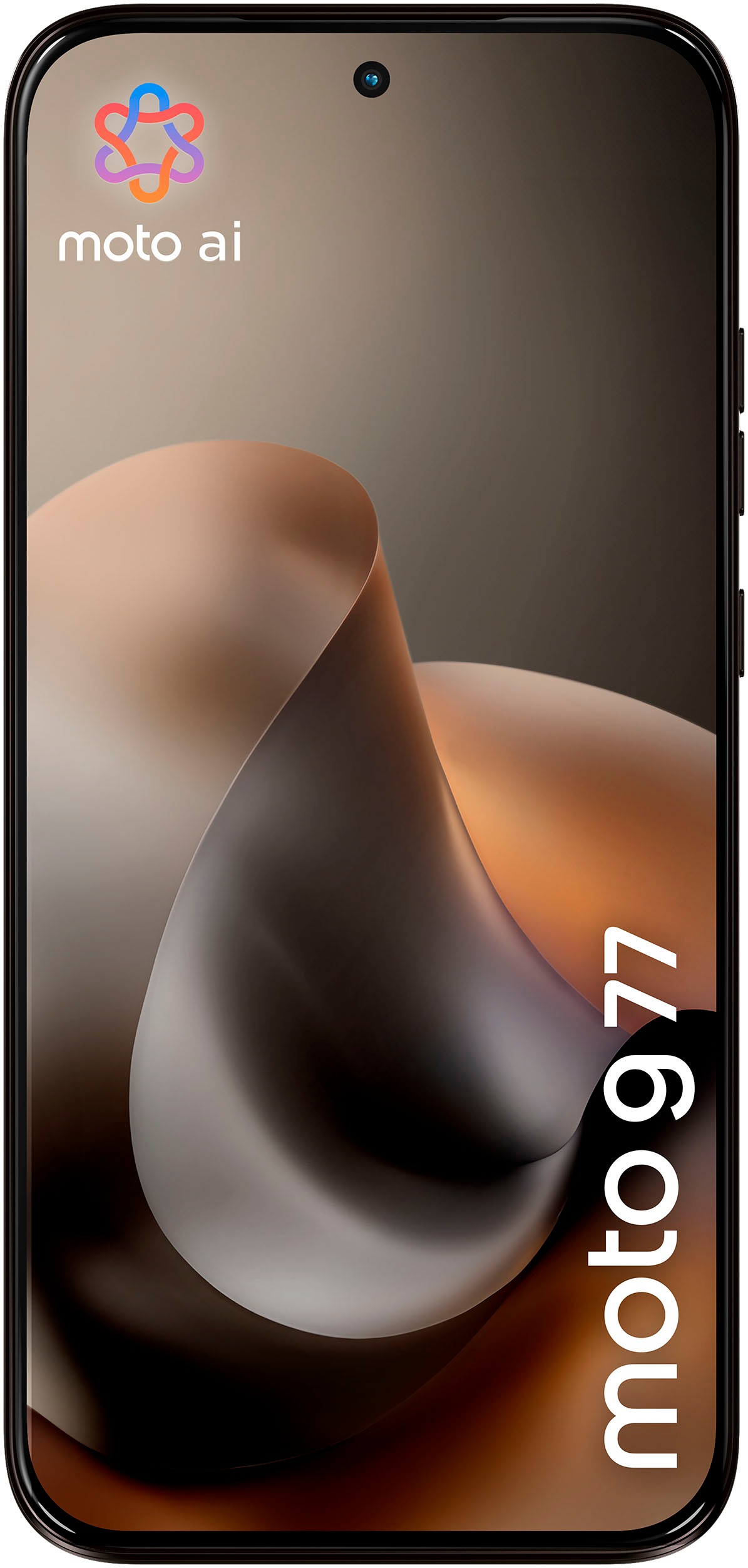 Motorola Smartphone »moto g77 256GB« PANTONE® Black Olive