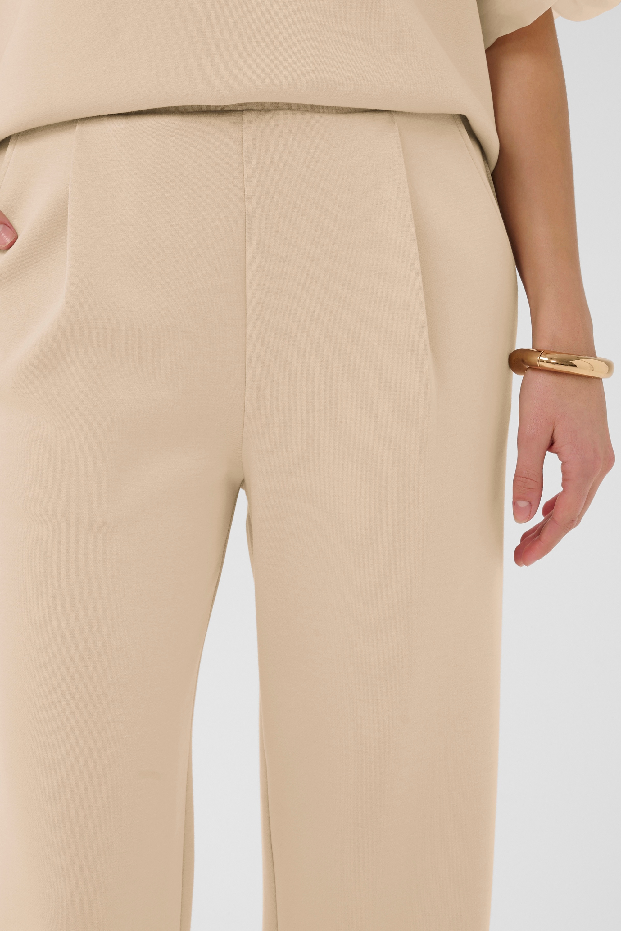 SOAKED IN LUXURY Stoffhose »Damen Strickhose SLMarigold«