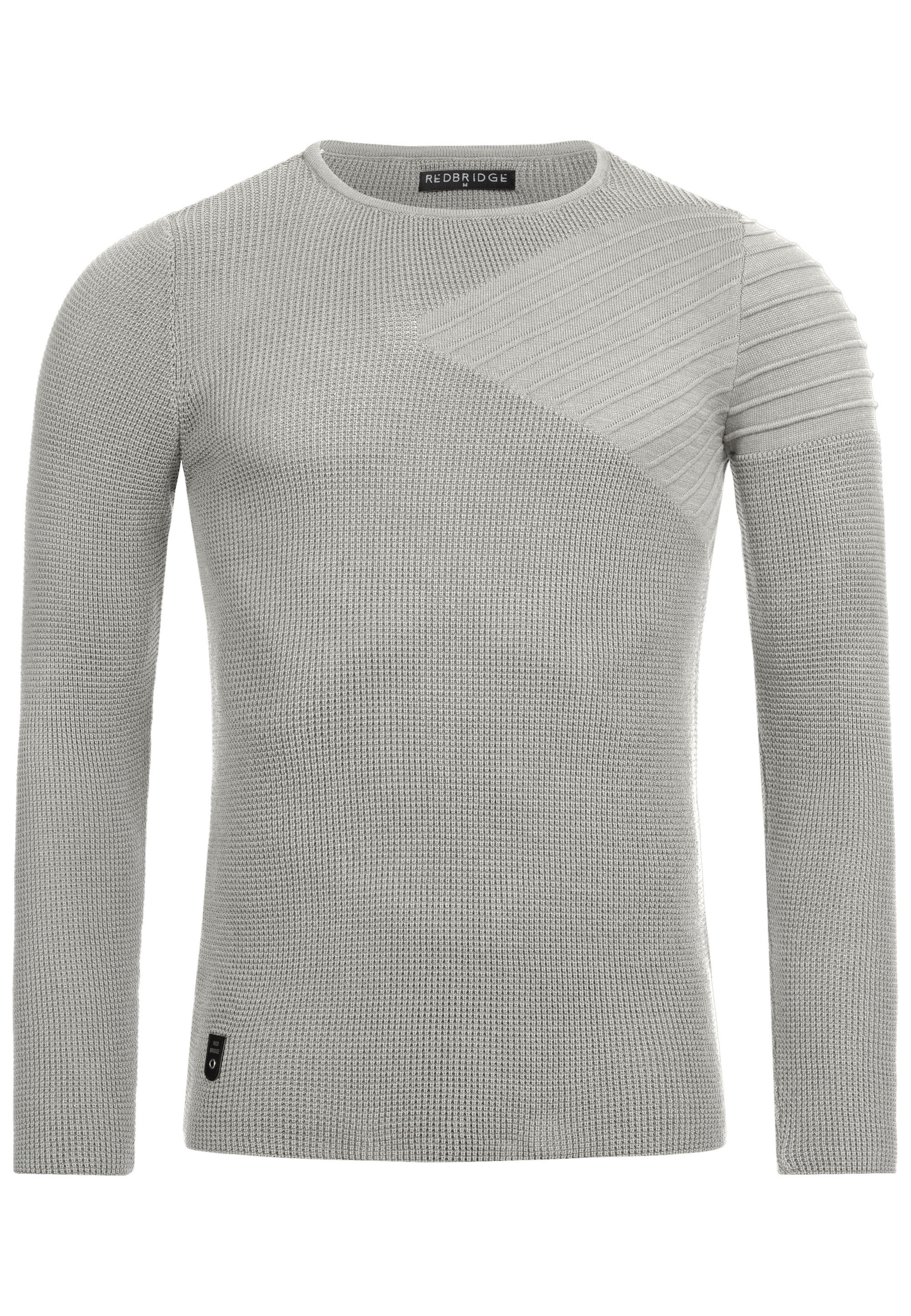 RedBridge Strickpullover »Amarillo«, mit raffiniertem Schulterdetail