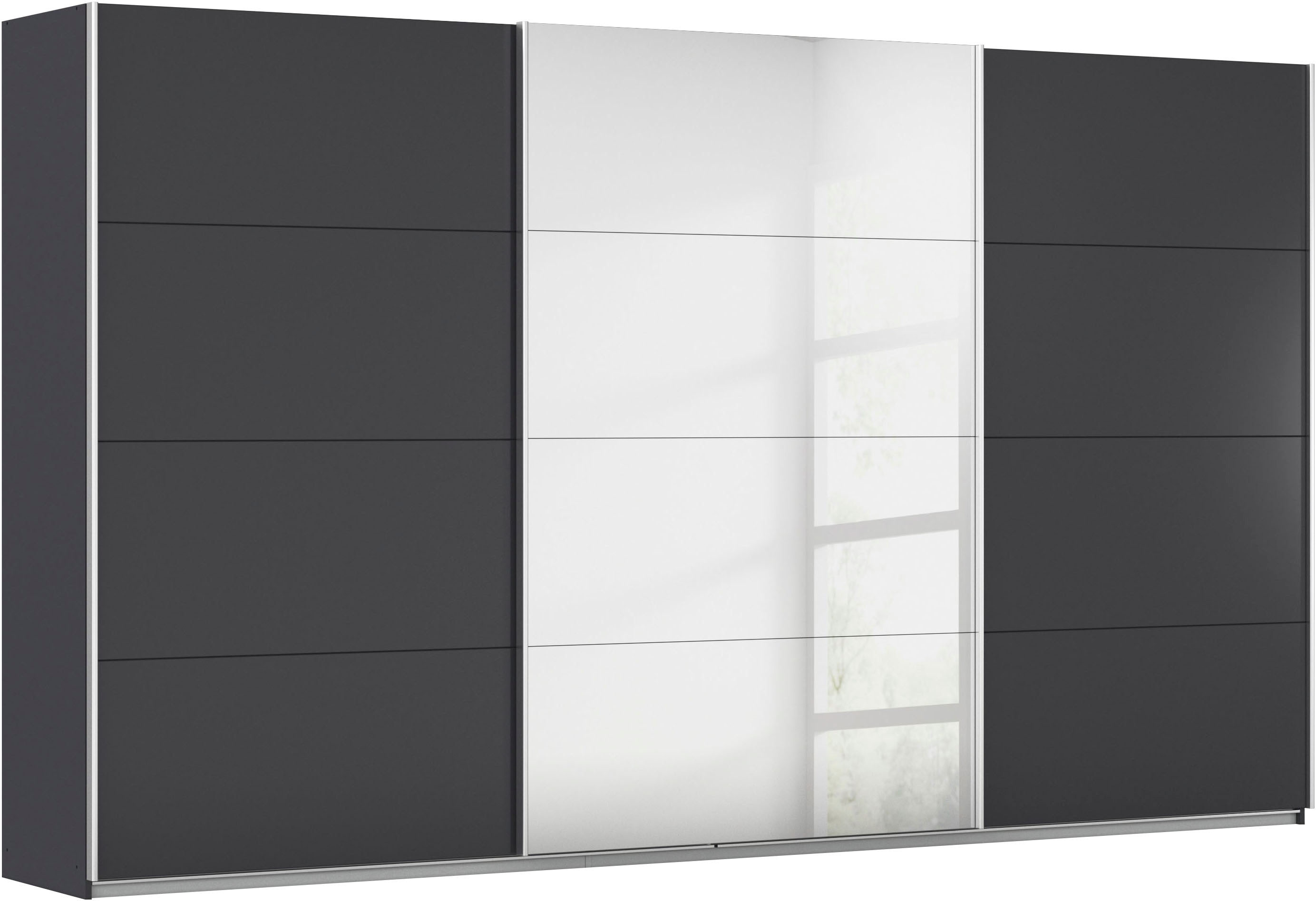 OTTO home Kleiderschrank "Mehrzweckschrank Schwebetürenschrank Mietswohnung Schlafzimmer CORTONA" erhältlich in Breite: 136/181/203/226/271/315/360 cm, Höhe: 210/229 cm, in 3 Ausstattungen BASIC/CLASSIC/PREMIUM (SOFT-CLOSE) MADE IN GERMANY