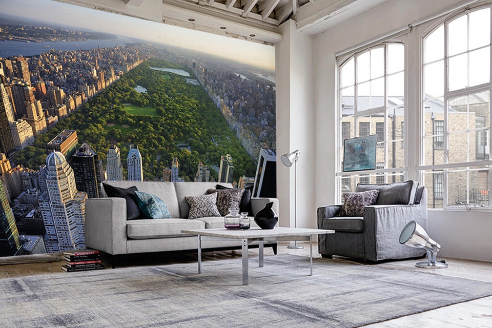 Papermoon Fototapete "Central Park View" glatt