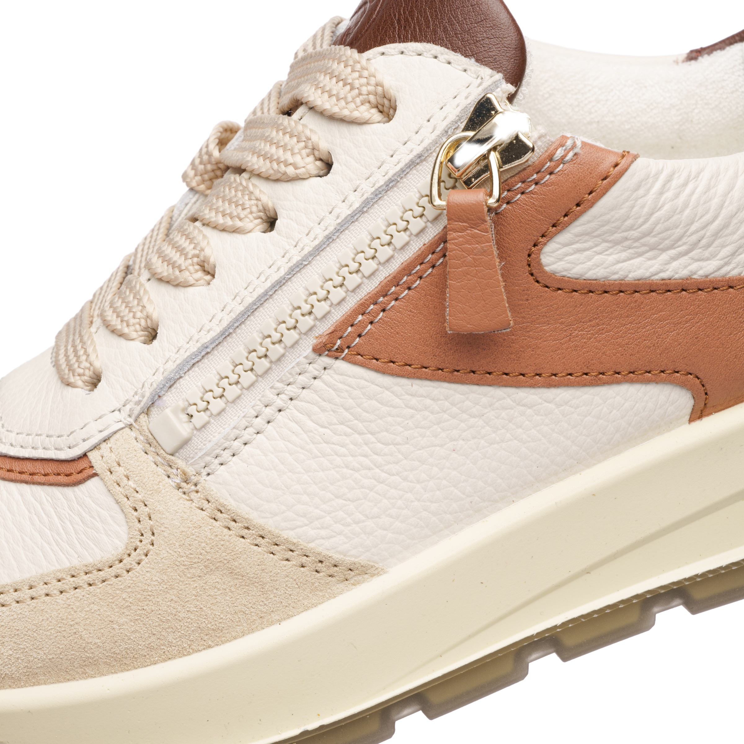 Thumbnail - Ara Plateausneaker "NEW YORK" Plateau, Freizeitschuh, Halbschuh, Schnürer, Kontrastbesätze, H-Weite