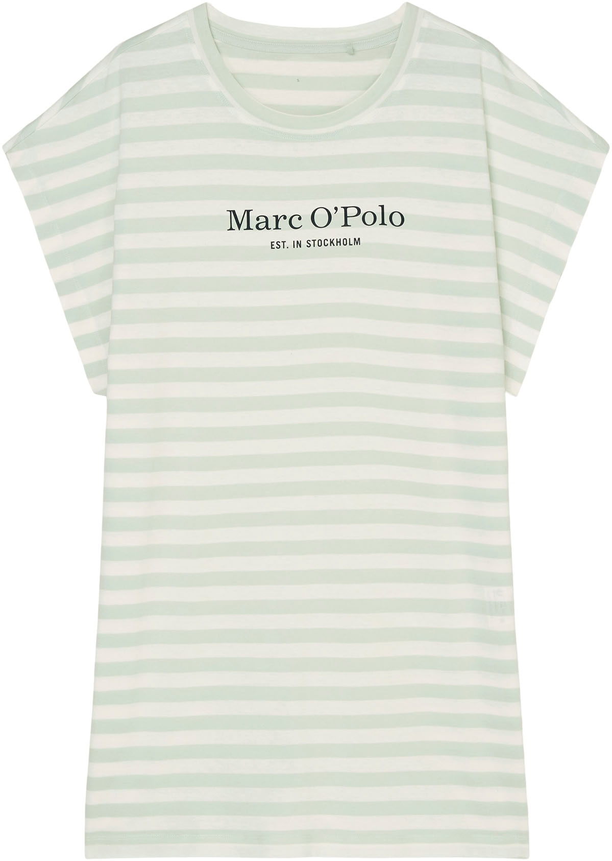 Marc O'Polo Nachthemd, Sleepshirt mit zarten Streifen